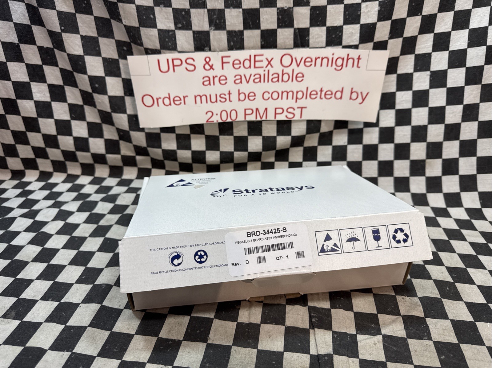 Stratasys BRD-34425-S, BRD34425S, PEGASUS 4 BOARD ASSY, GOOD FOR PART