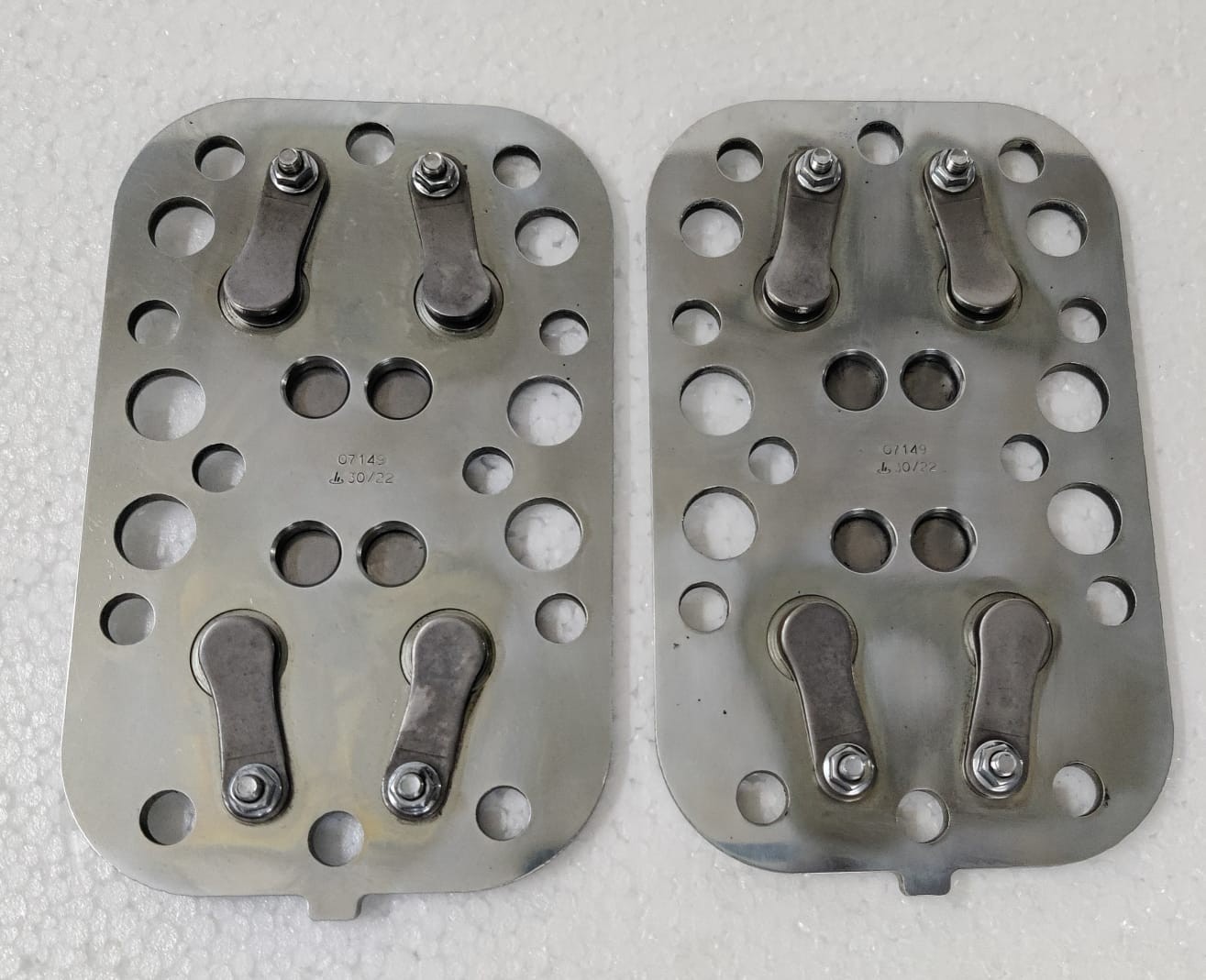 080198 Bock Set Valve Plate AM/F/FK3-4 Repl. For 08038 #NEW