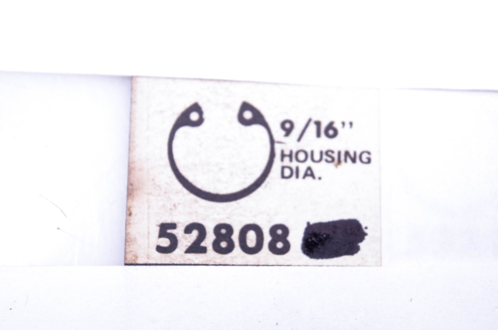 Sosmetal 52808 9/16″Retaining Rings Qty 10 NOS