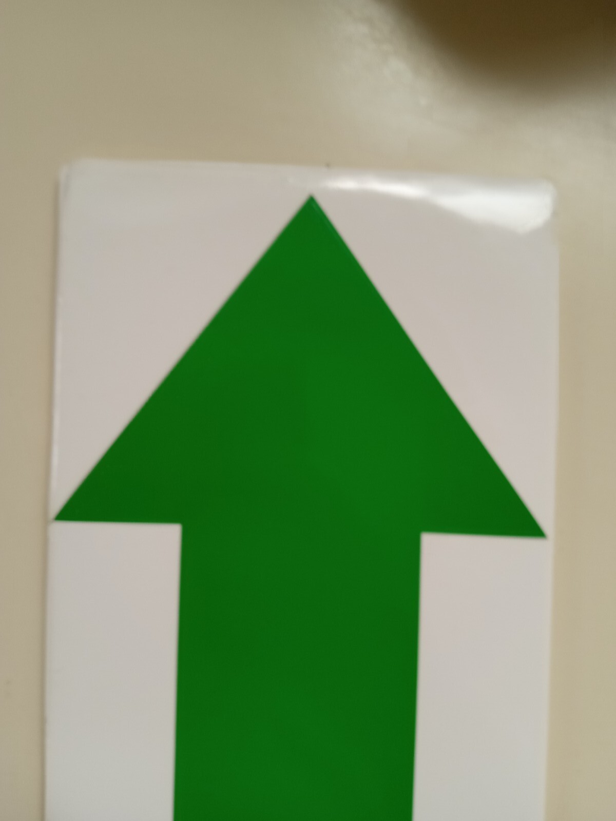24 Green Direction Arrow Stickers 12″ X 6.5″ NEW SEE PHOTOS