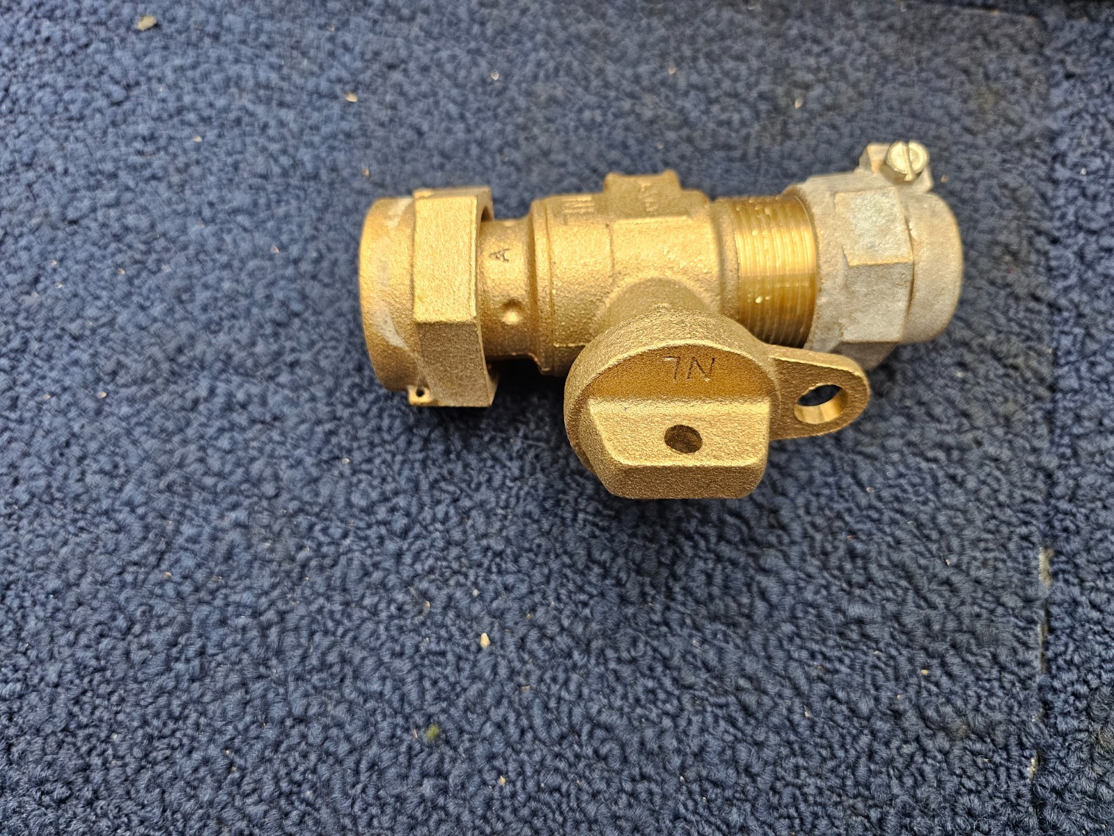 Ford 3/4 NL Stop Brass Ball Meter Valve Replacement Threaded Heavy Duty