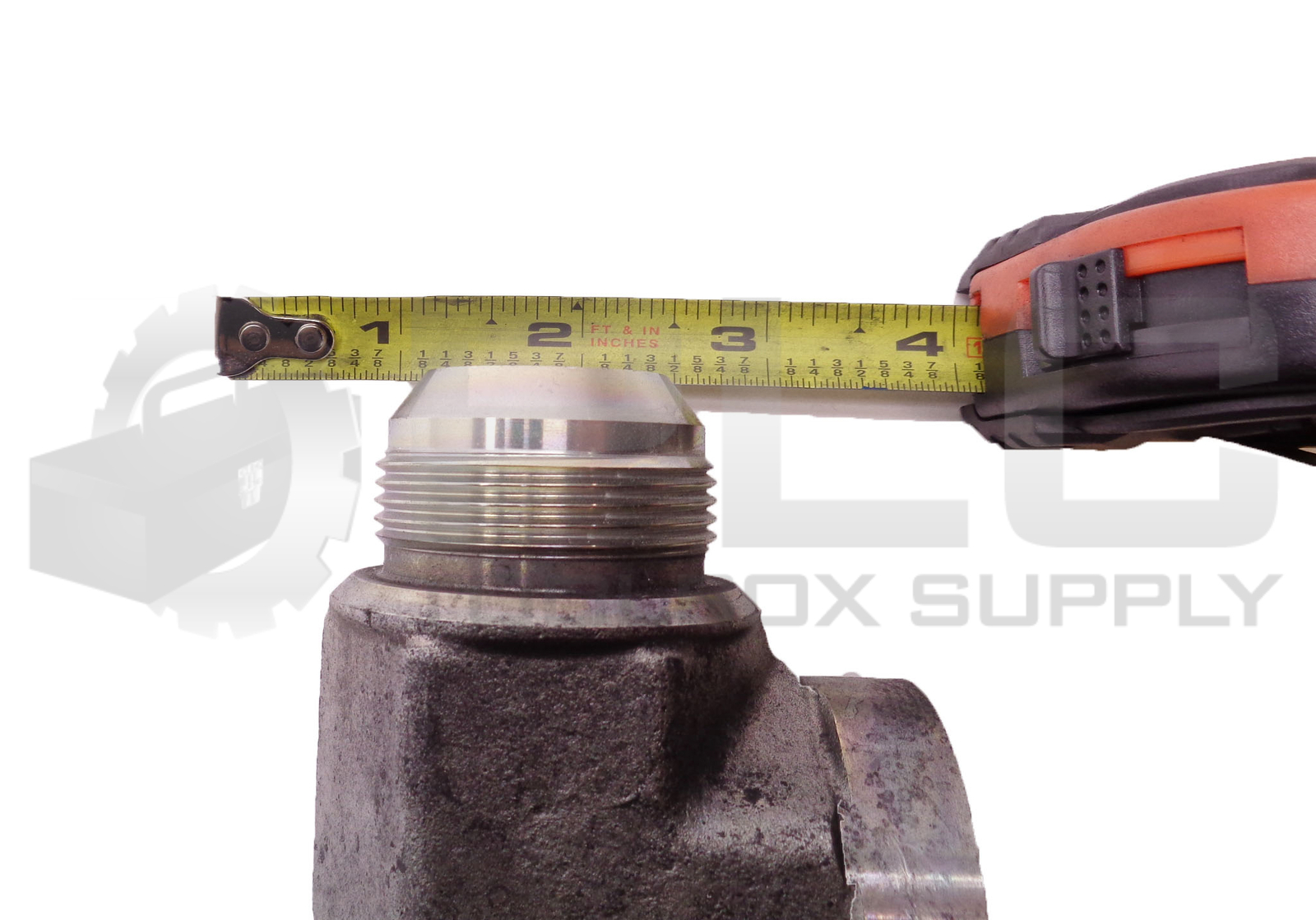 LOT OF 2 NEW PARKER 1-1/2″ FEMALE 1-1/16″ TAPER IN 1-5/8″ MALE 90° ELBOW FITTING