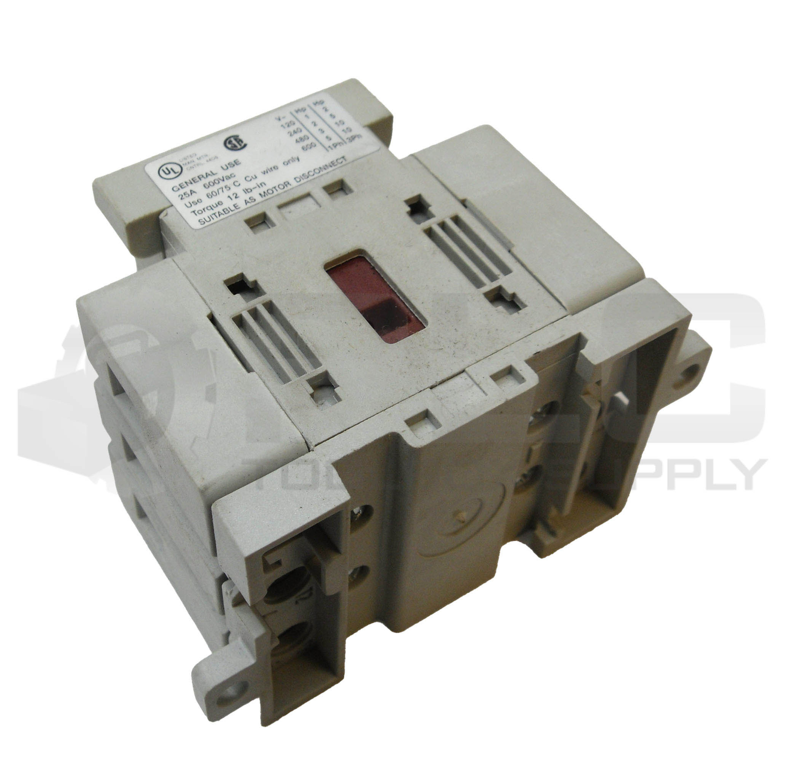 NEW ALLEN BRADLEY 194E-E25-1753-6N EMERGENCY SWITCH 25A 194E-E25-1753 *READ*