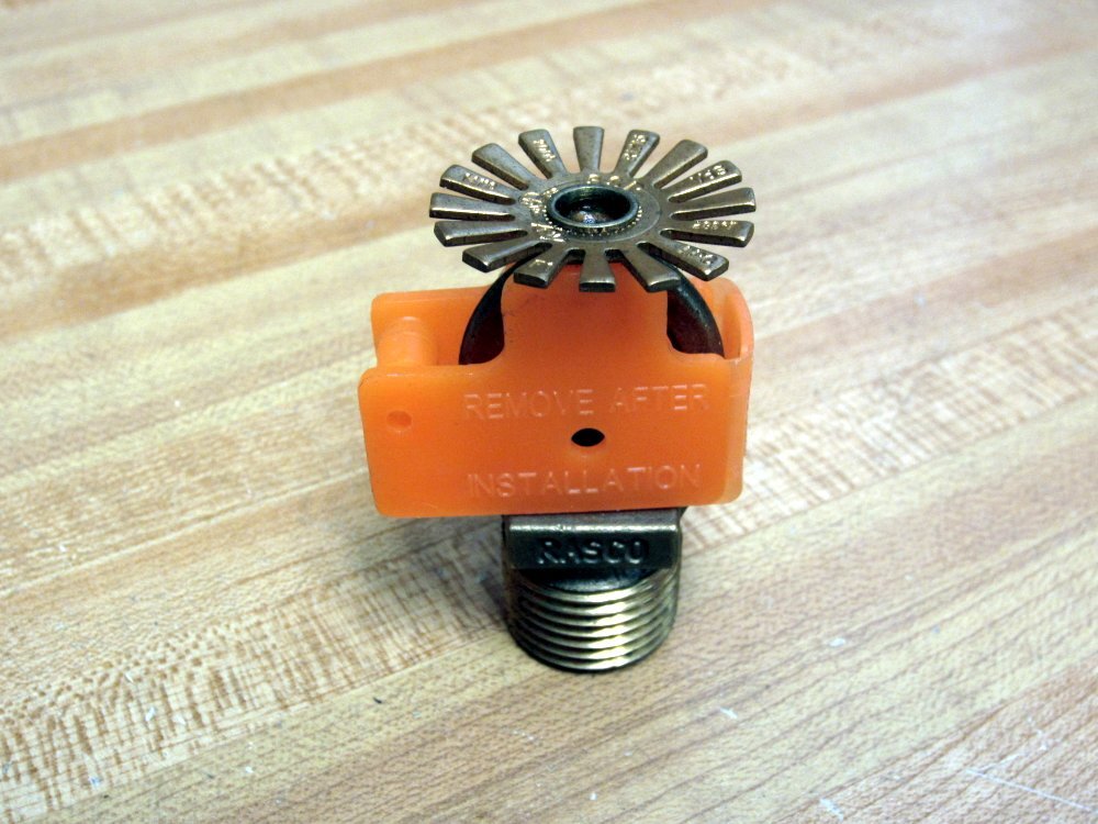 Rasco SSP Upright Sprinkler Head Pendent W/Guard F1