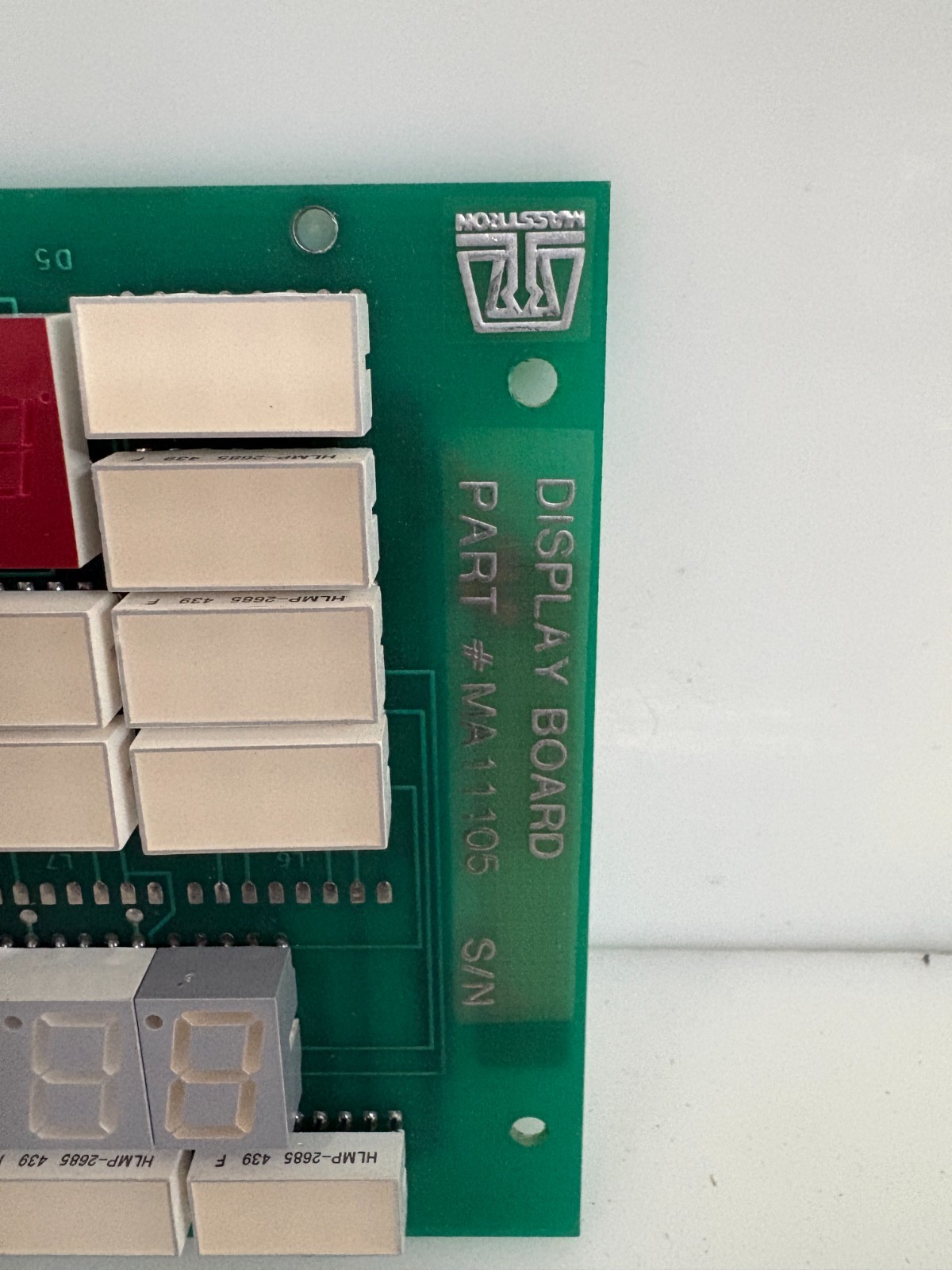 MASSTRON DISPLAY BOARD MB 11042 REVB #MA11106
