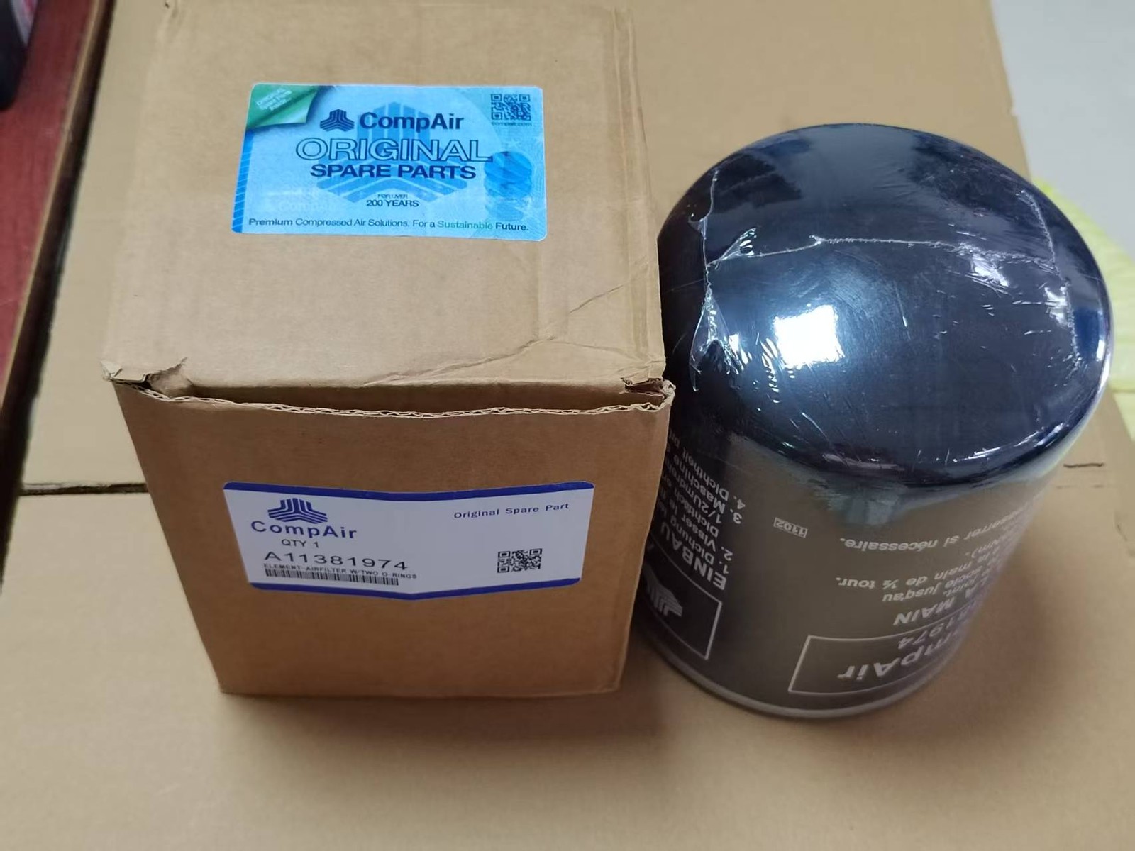 1Pcs Oil Filter Fits Air Compressor A11381974