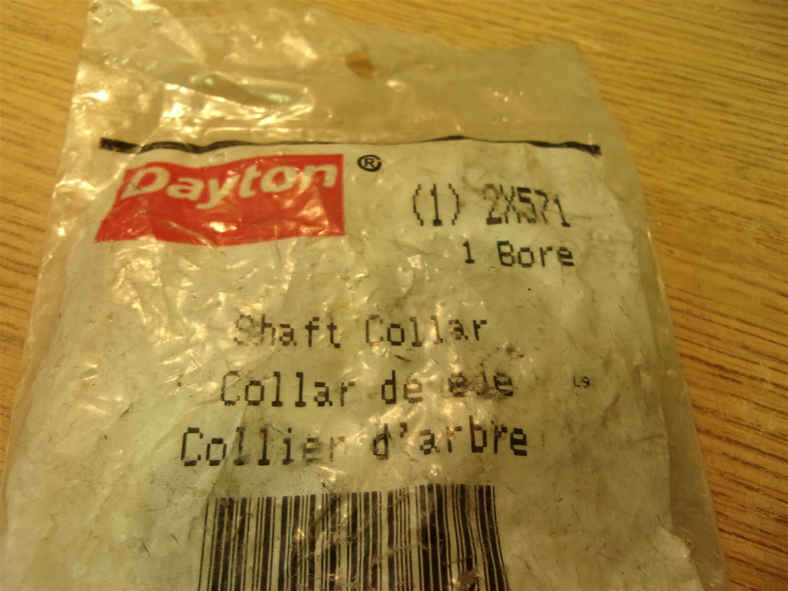 NEW Dayton 2X571 1Bore Shaft Collar *FREE SHIPPING*