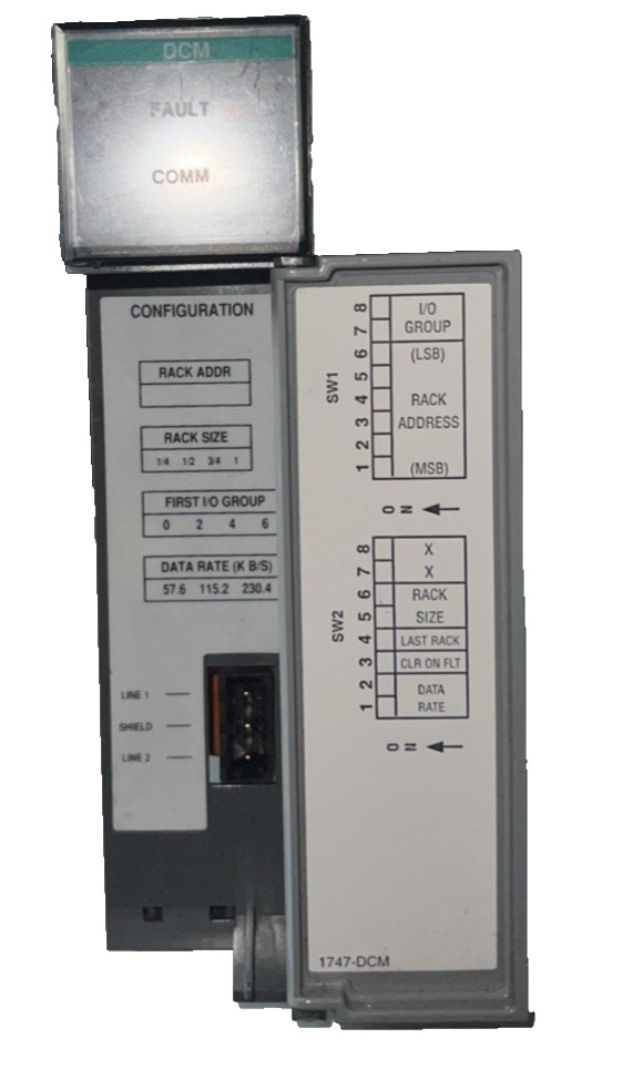 ALLEN BRADLEY 1747-DCM SLC 500 SER. A DIRECT COMMUNICATION MODULE