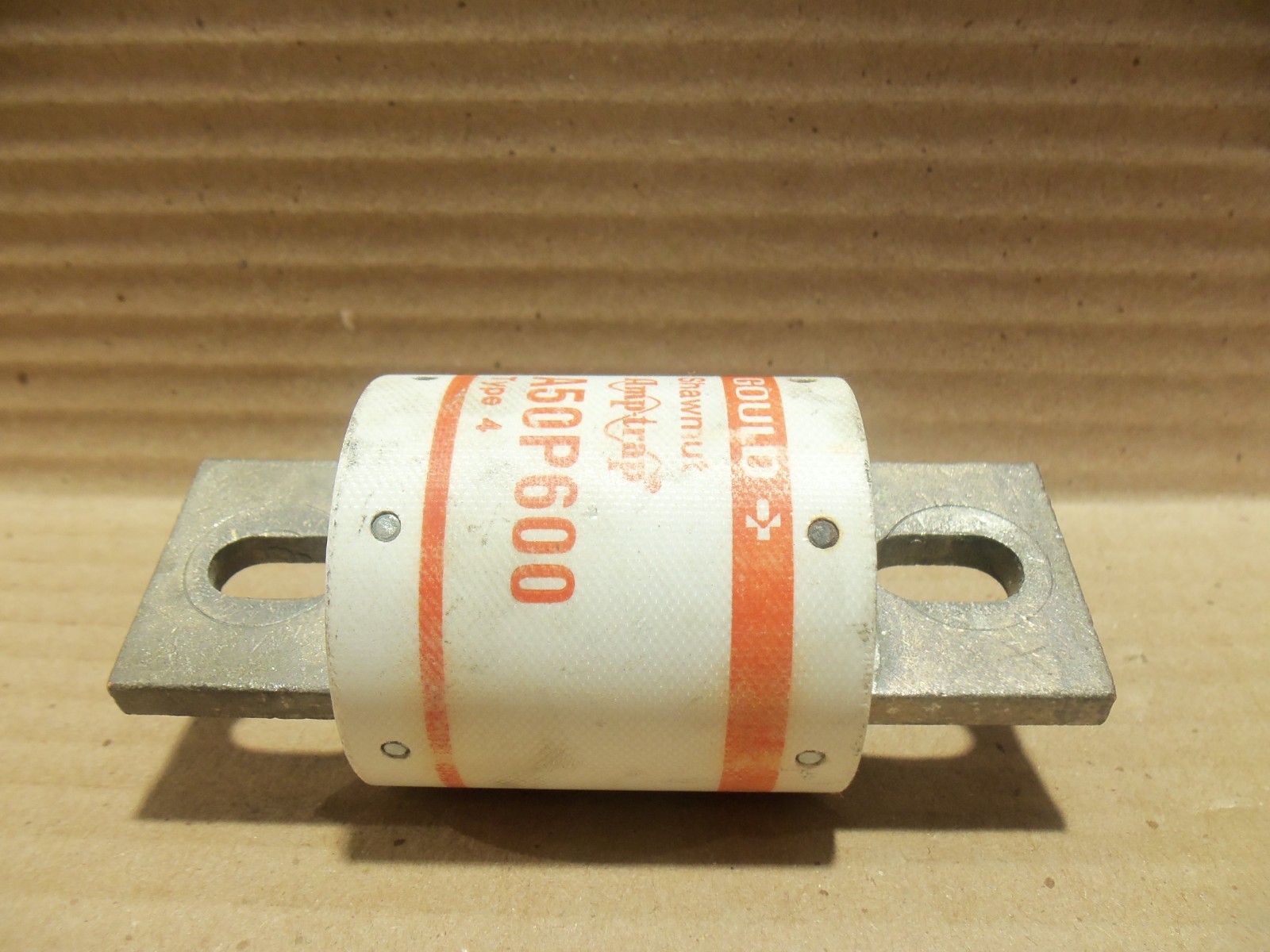 Gould Shawmut A50P600 Amp-Trap Type 4 600A 500Vac 150C Max Fuse