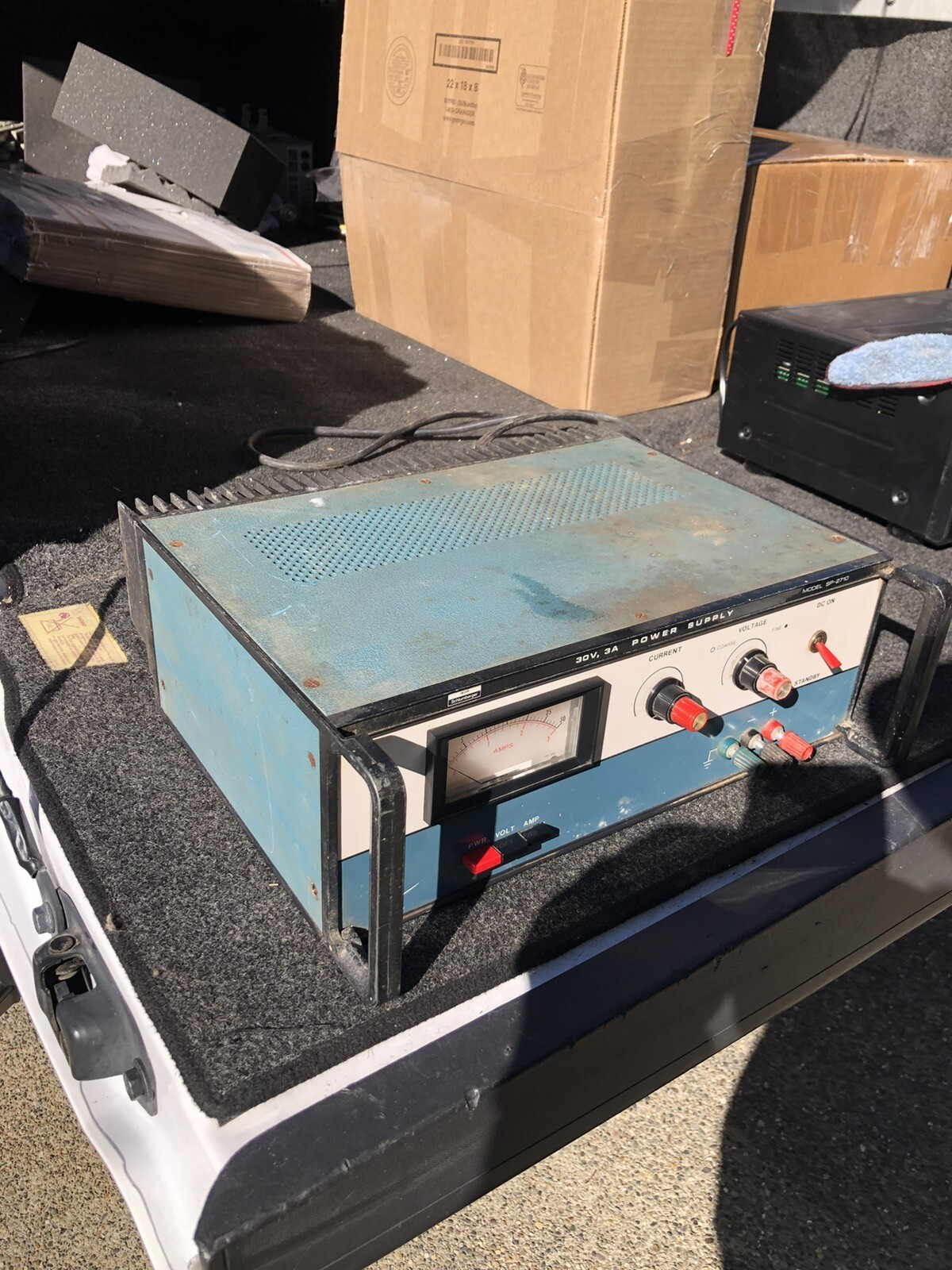 HEATH SCHLUMBERGER SP-2710 POWER SUPPLY 30V, 3A READ