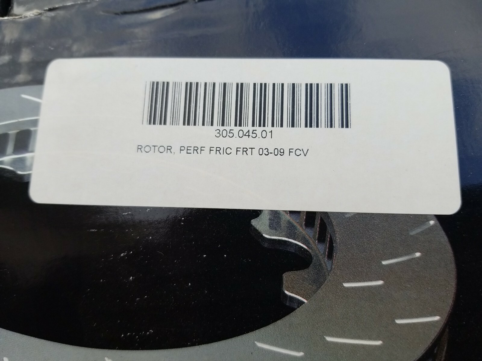 New Genuine PFC Brakes Disc Brake Rotor 305.045.01 2ea (1 pair)