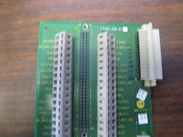 Used AB 1394 M003349557 74102-418-51 REV07 FREE SHIPPING