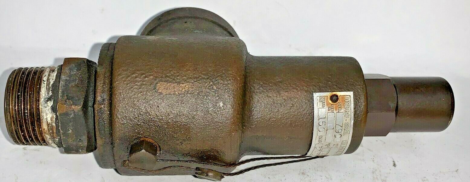 HYDRO-SEAL VALVE, SERIES 79C, 1″ MNPT, 1-3/4″ FNPT, 150 PSI, 374 CFM, 7-1/2″ OAL