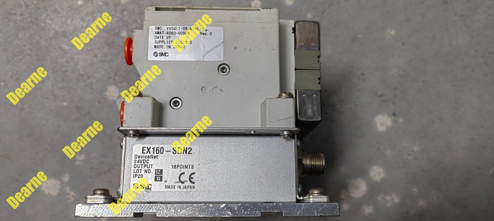 SMC VQ1201N-51 VALVE*8+VV5Q11-08-X1617V AMAT 4060-00965+EX160-SDN, FedEx/UPS air