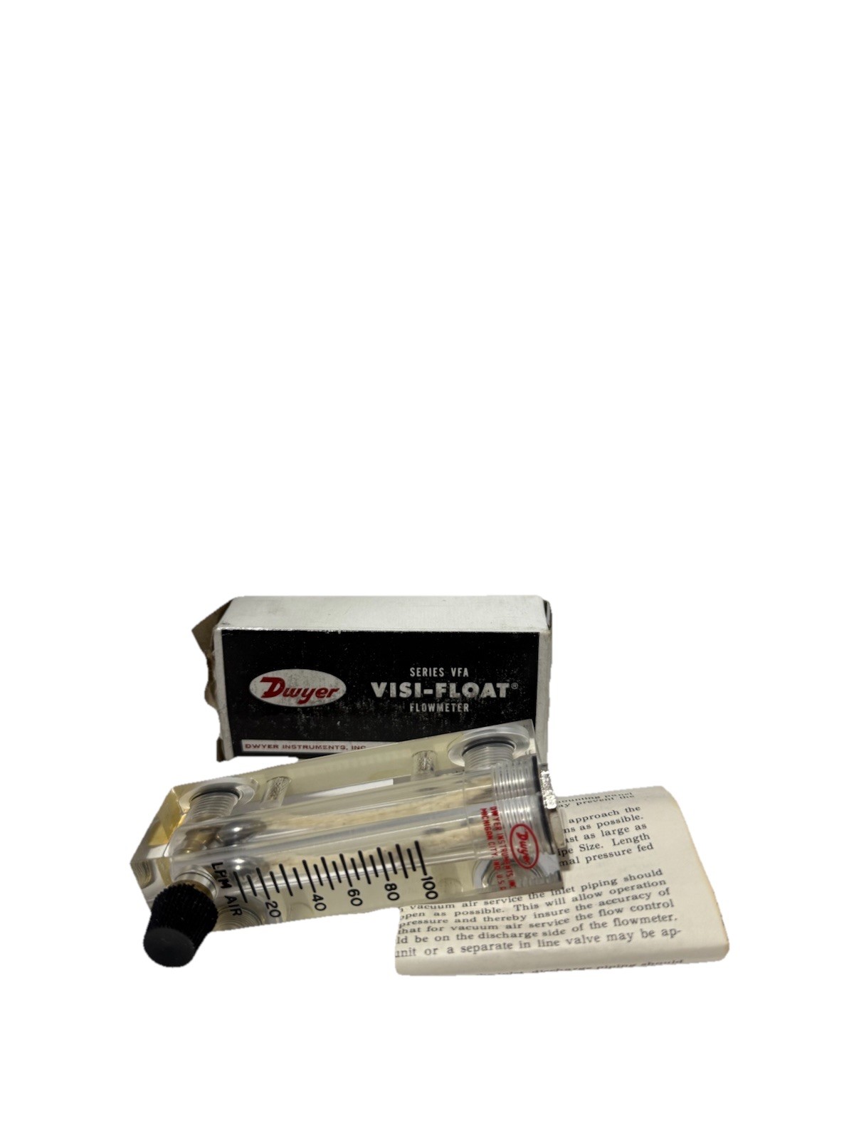DWYER VISI-FLOAT VFA-27-BV Flowmeter Series VFA NEW OPEN BOX