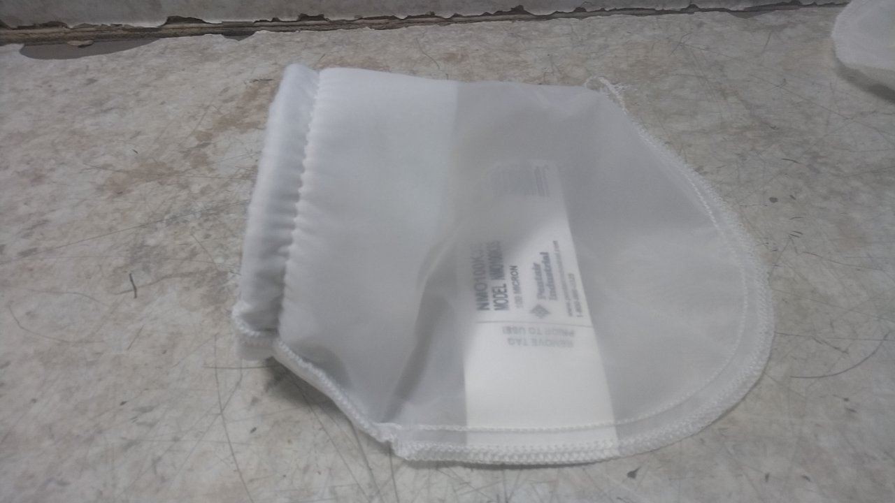 Pentair/Pentek NMO100K3S-75 40 Pk 3 Trade Size 20 GPM 4-1/8 In Dia Filter Bag