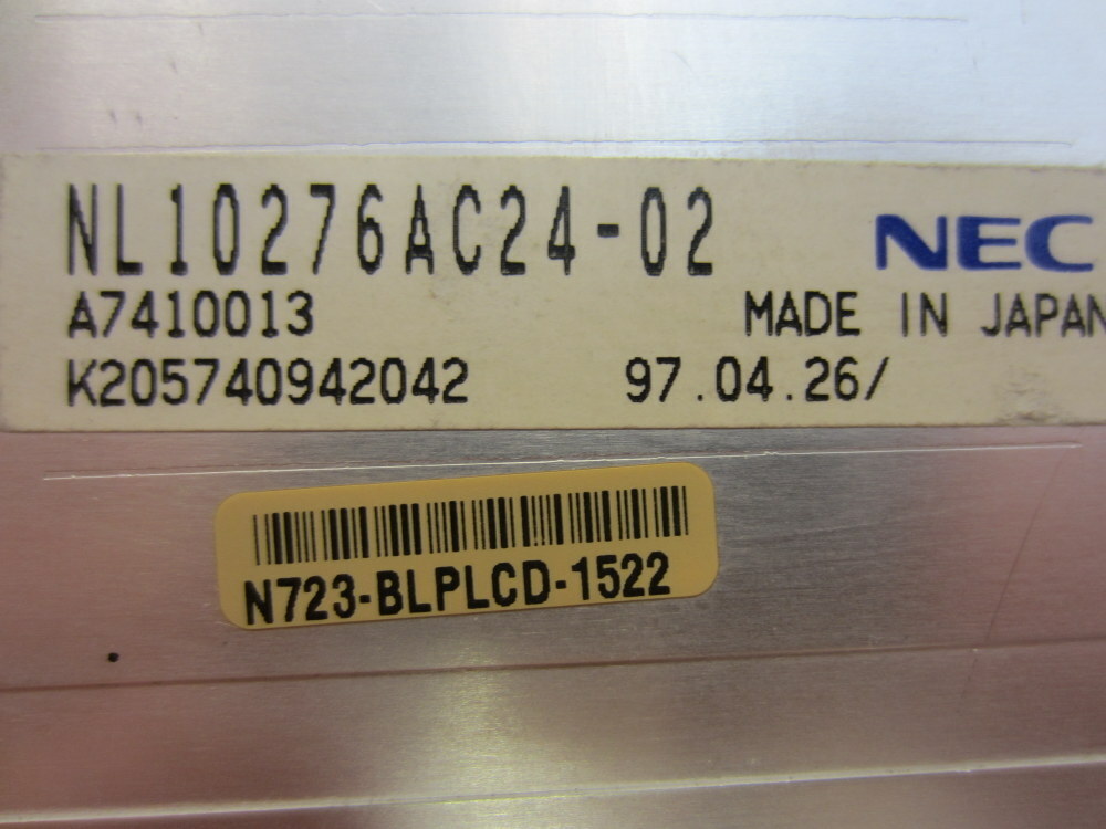 NEC NL10276AC24-02 12.1″ TFT LCD Panel