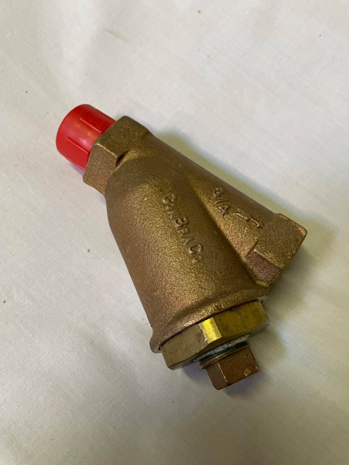 ConBraCo 3/4″ Brass Y Strainer Valve 400 WOG