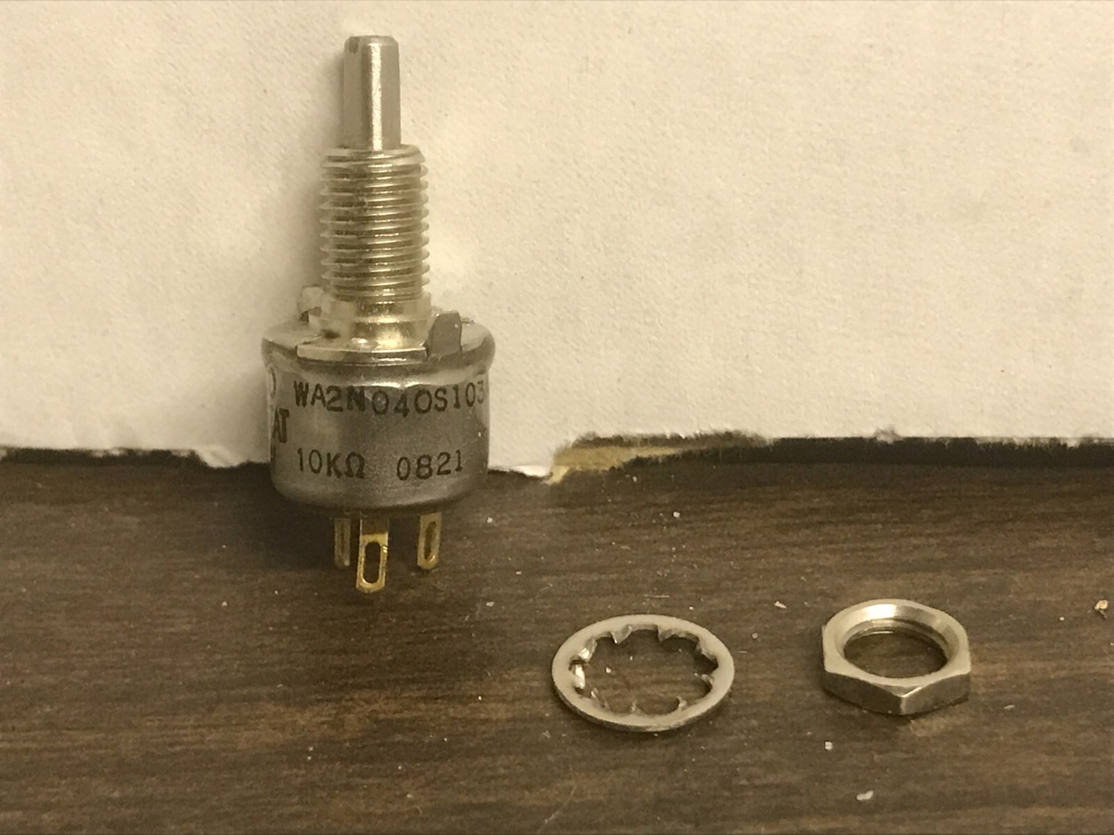 Honeywell Clarostat WA2N040S103AA 10K 10,000 ohm ohms 10% NOS New Solder lugs