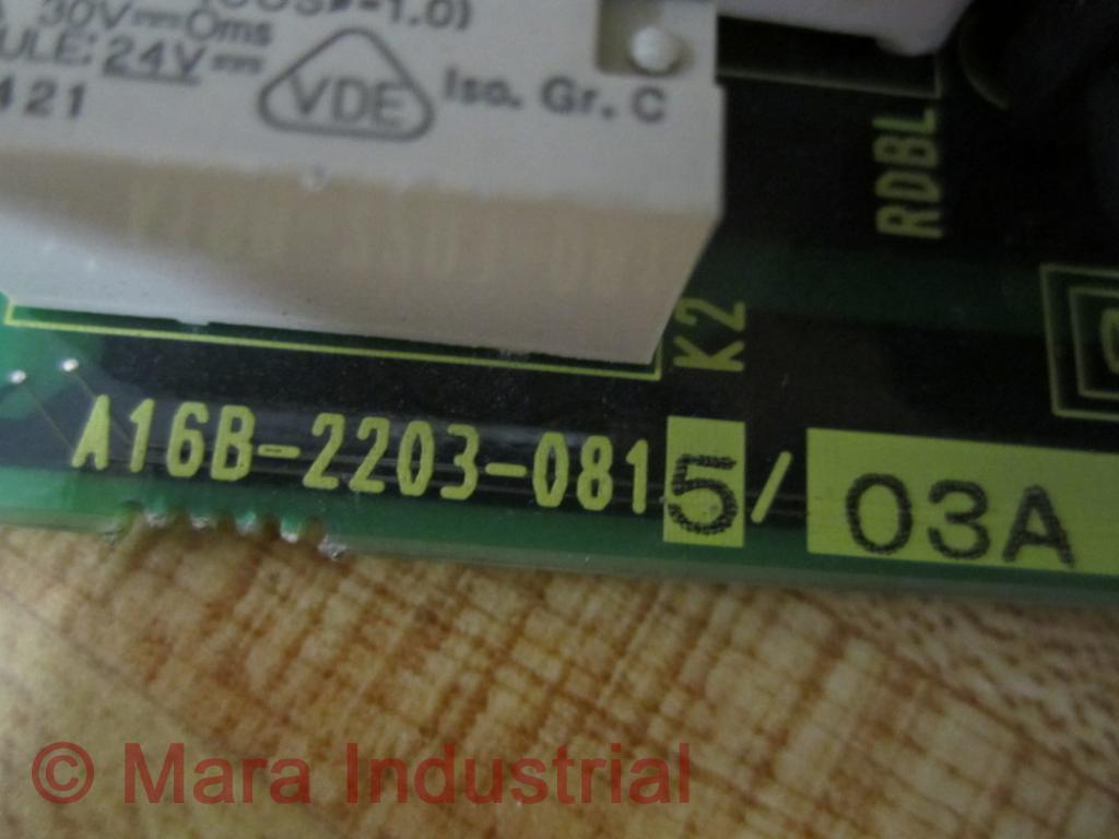 Fanuc A16B-2203-0815 Board A16B-2203-0815/03A