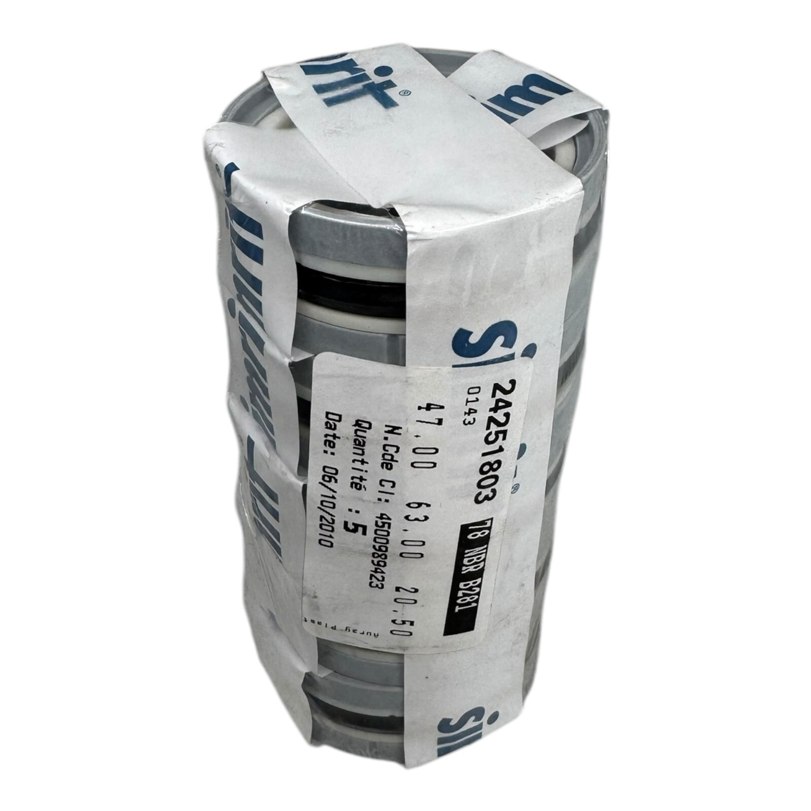 5x Simrit 24251803 4500989423 Hydraulic Piston Seal 63x47x20.5mm 80 NBR B281