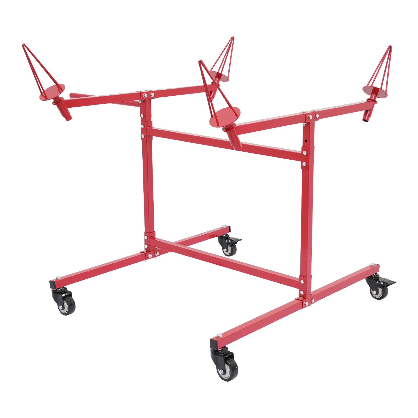 Wheel Paint Stand Rack Angled Wheel Holder Spray Stand For Car Repair Workshop