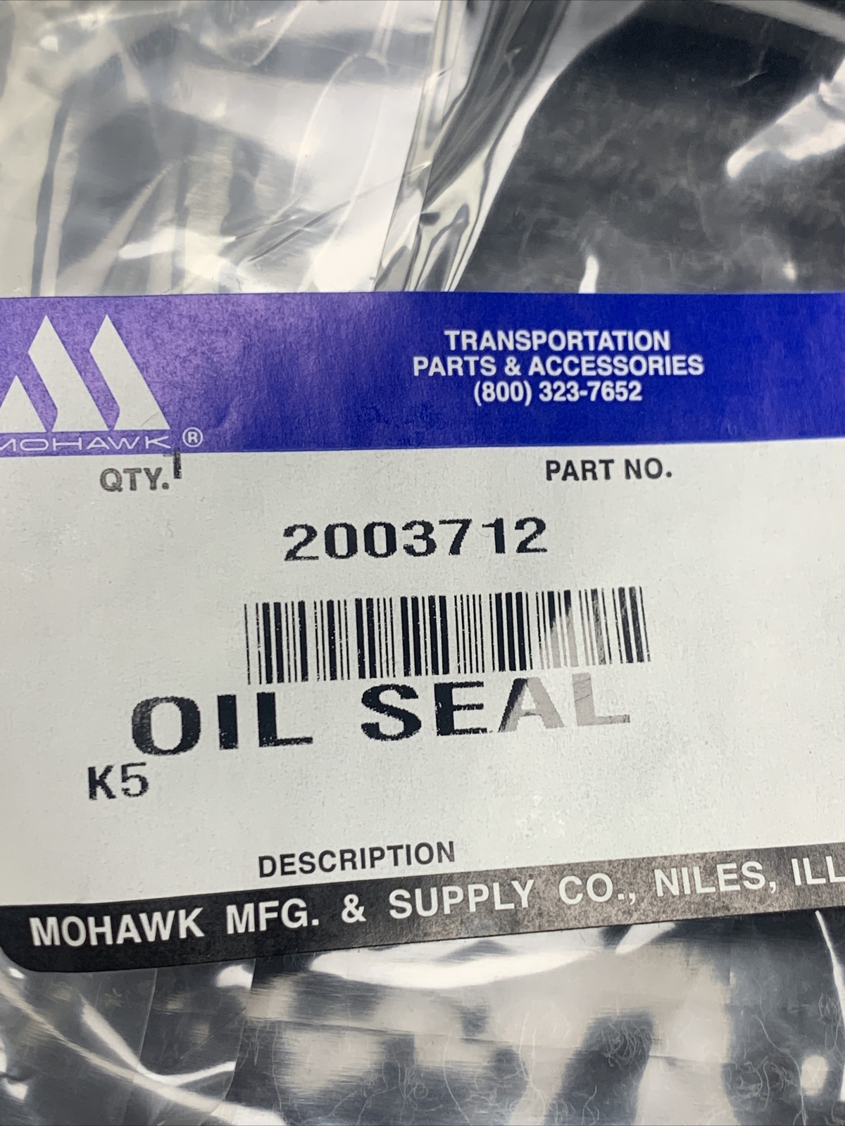 New Sealed Mohawk 2003712 Oil Seal