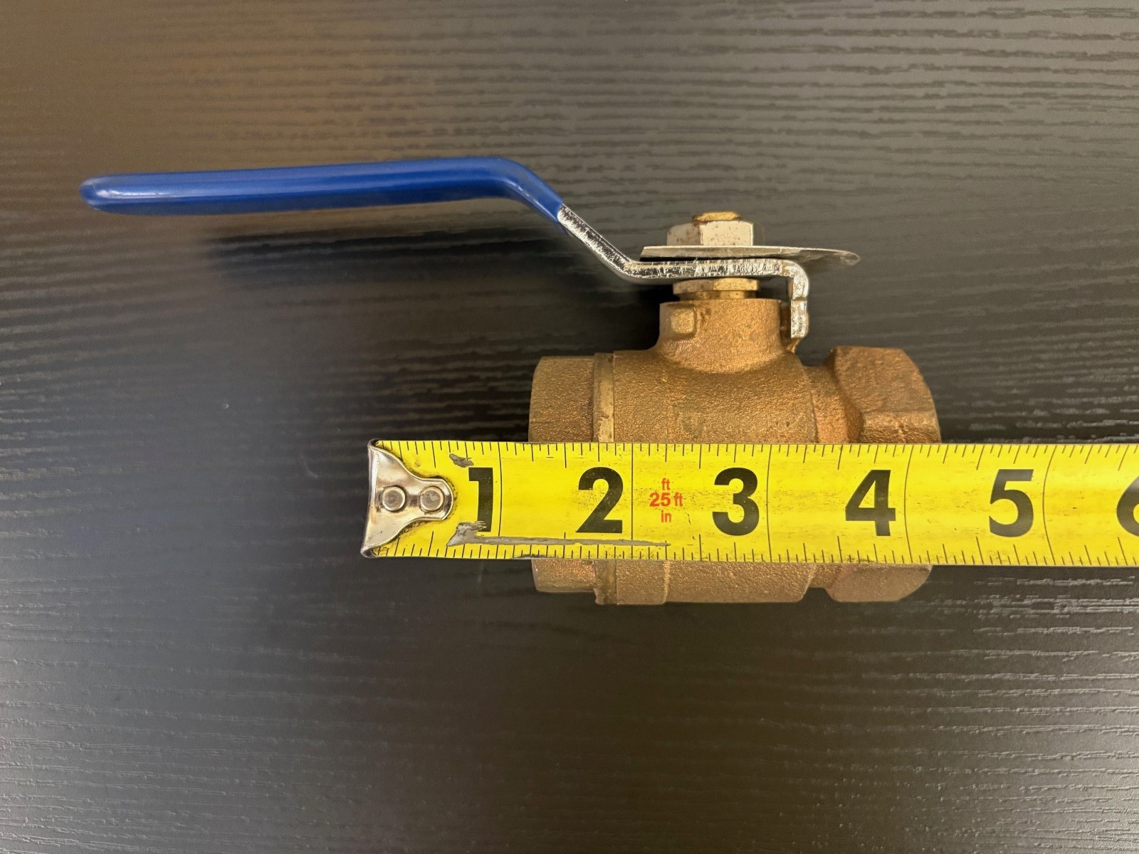 Wuzhou Valve Brass Ball Valve 250 PSI 1-1/4″ BM02-001D-00
