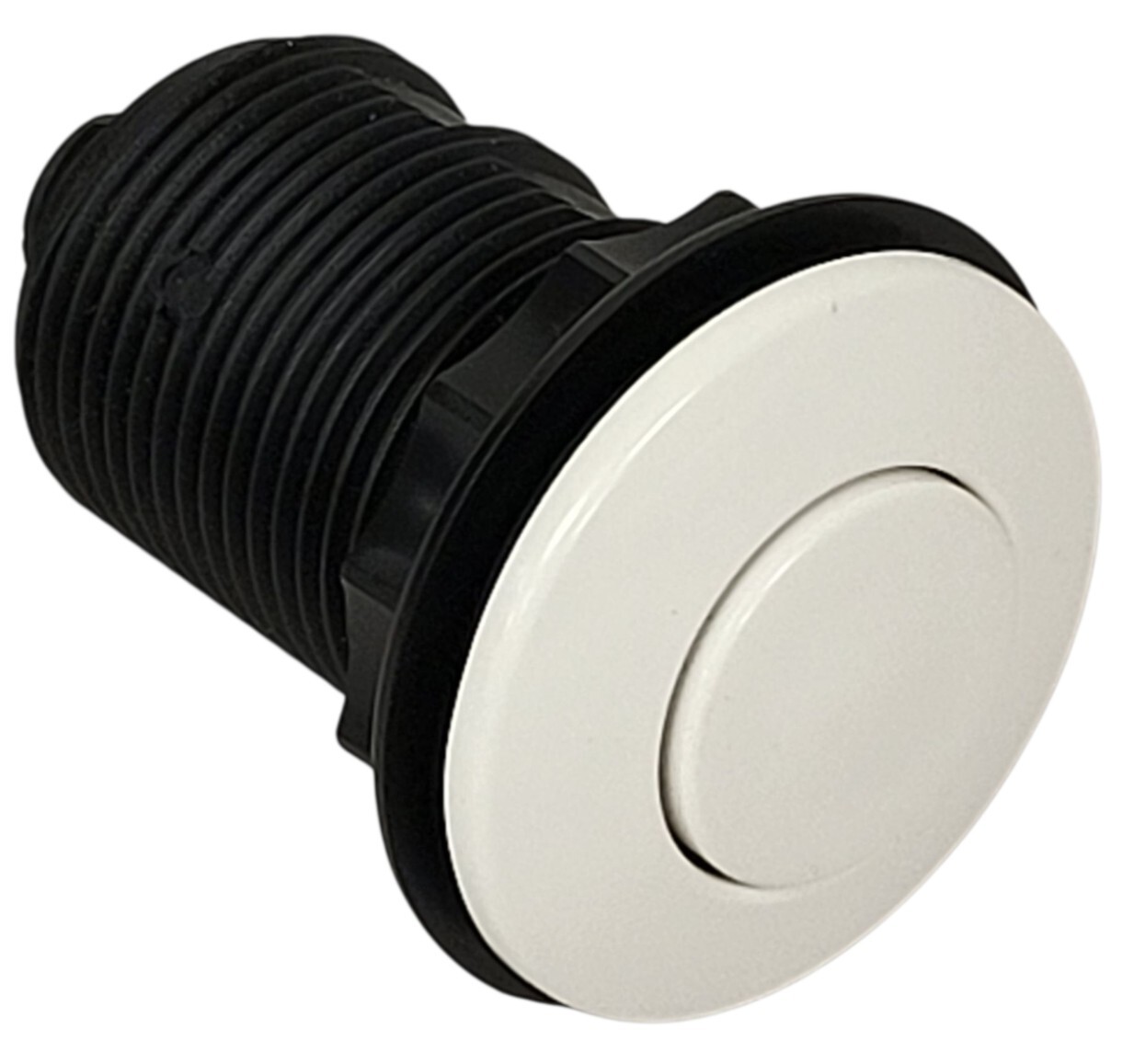 NEW Tecmark MPT-01010-3428D White 1-1/4 Hole Size Low Profile Air Button