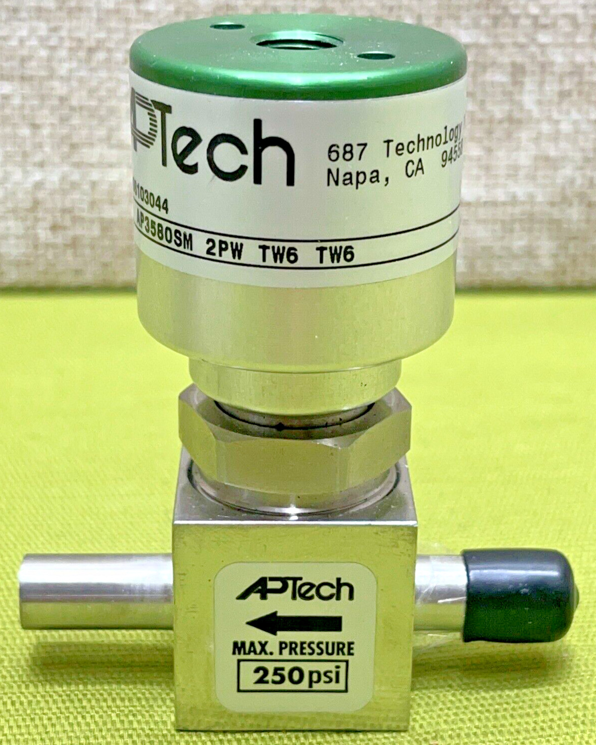 APTech AP3580SM 2PW TW6 TW6 Max Pressure 250PSI