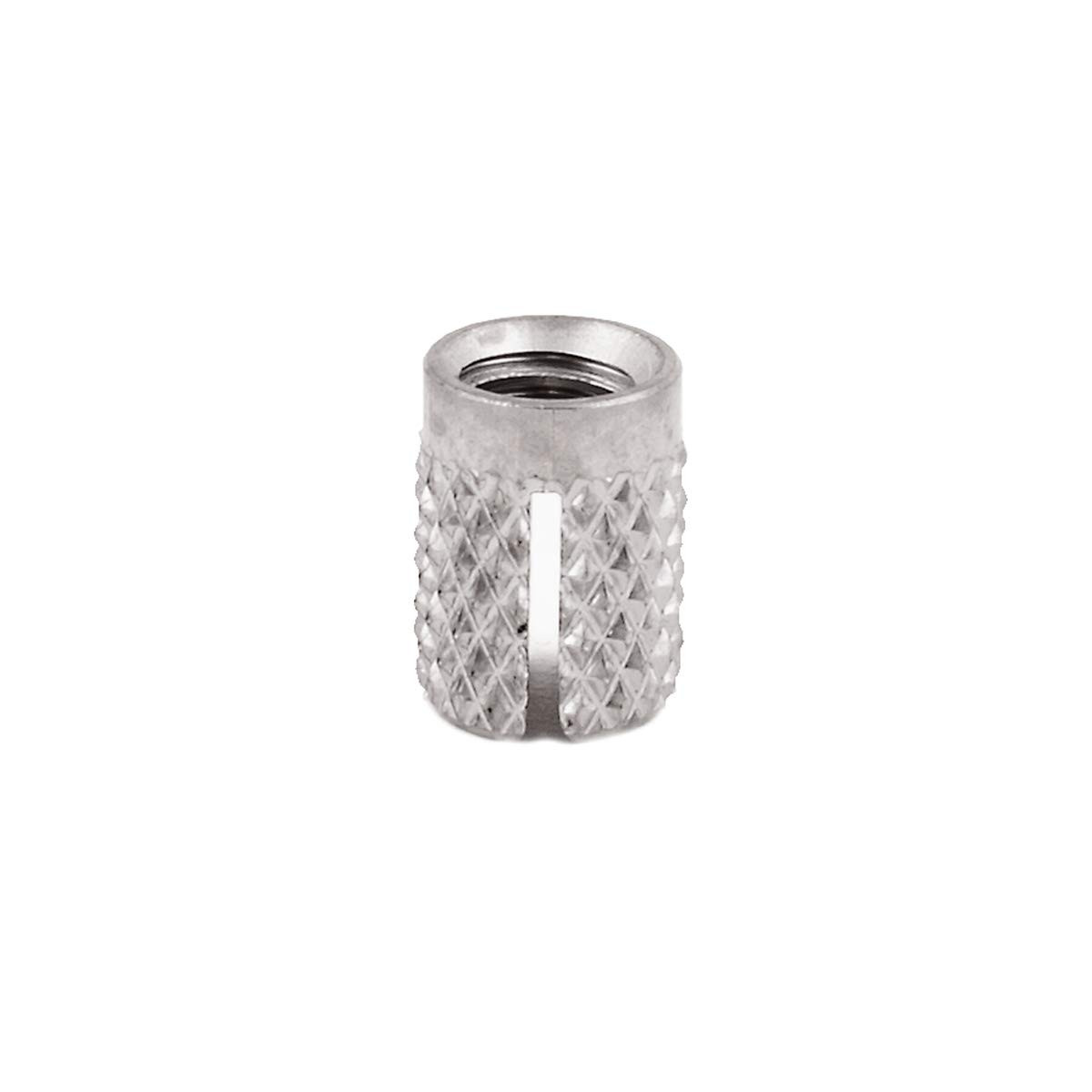 Threaded Insert for Plastic Flush Stainless Steel Thread Inserts 10-24 Pack of 5