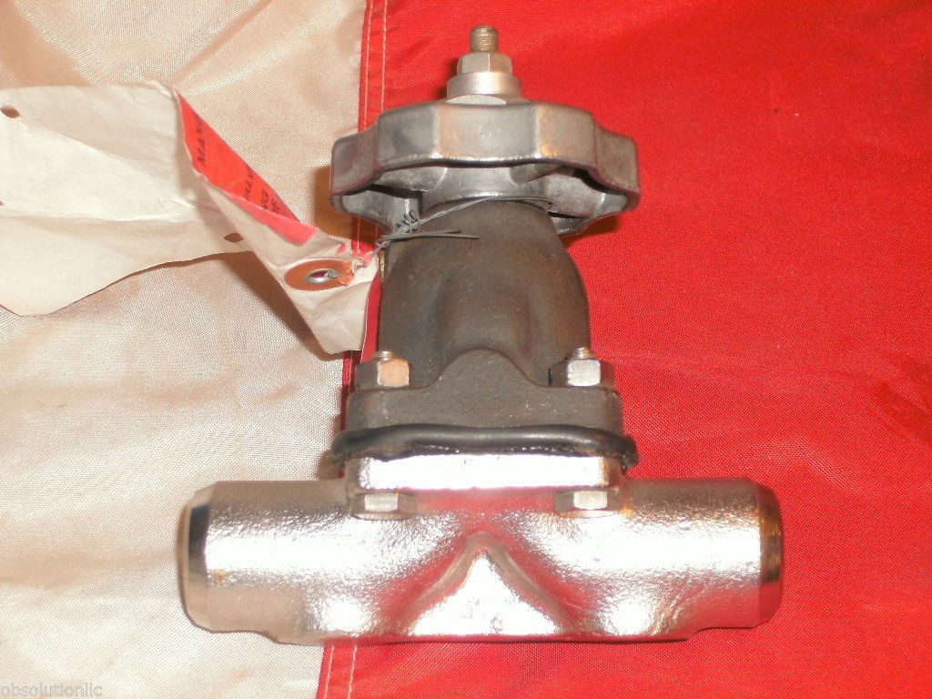 Hills McCanna CF3M DIAPHRAGM VALVE 3/4″ BUTT WELD CAST 316L A03-1006