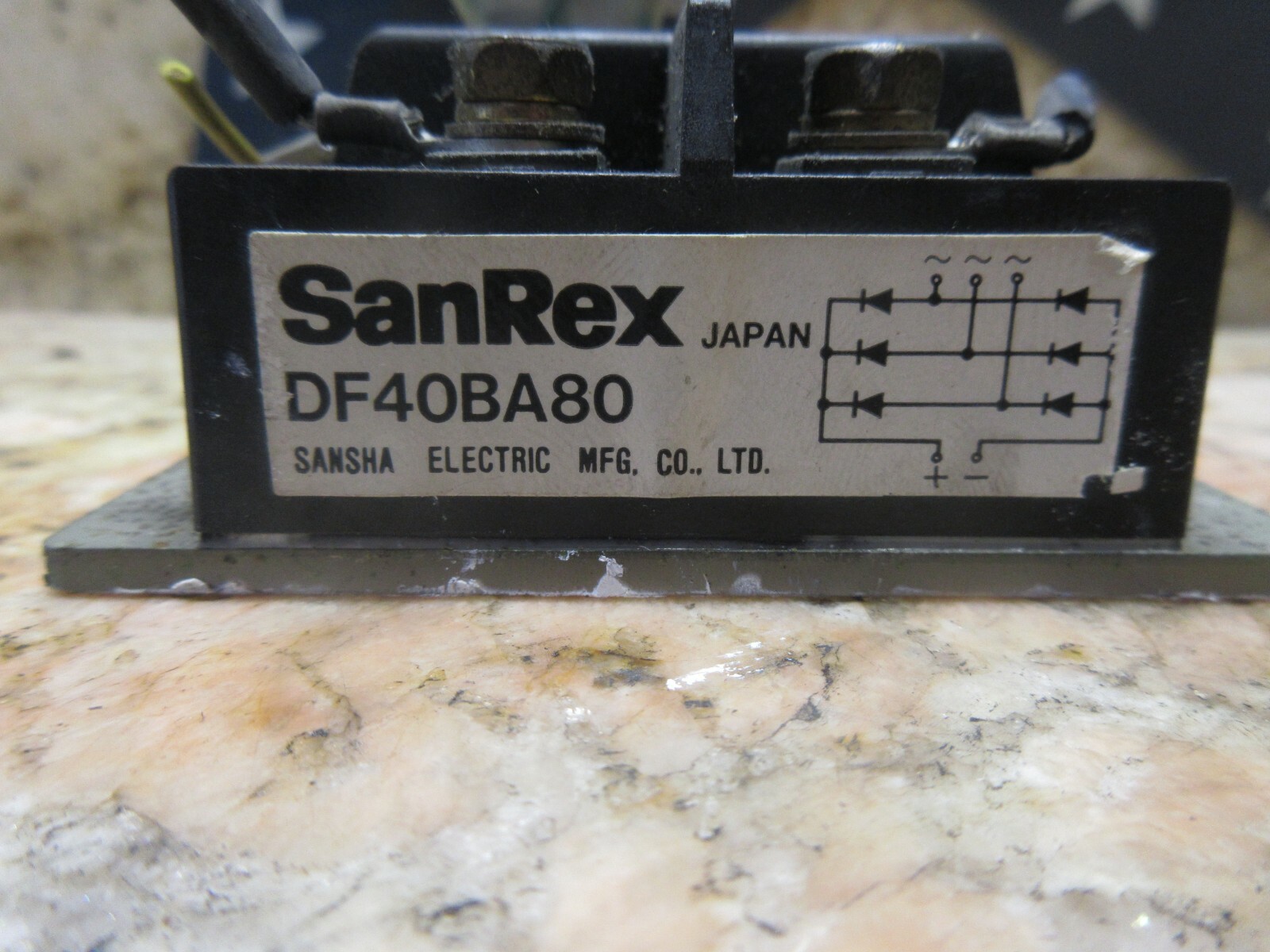 SANREX FUSE SWITCH DF40BA80 MODULE