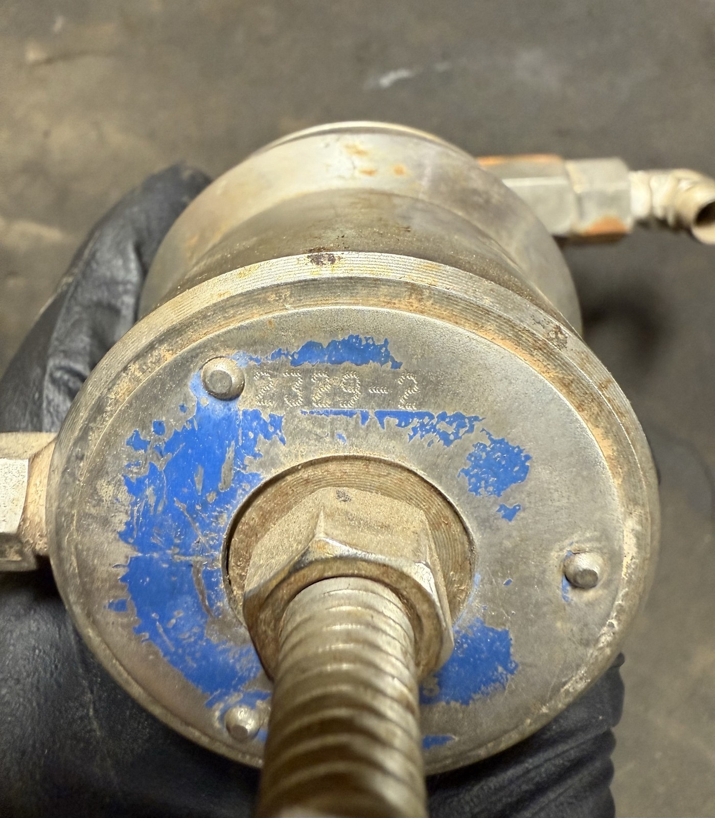 Timberline 2515 1/4” Pneumatic Metering Chemical Injection Pump Untested