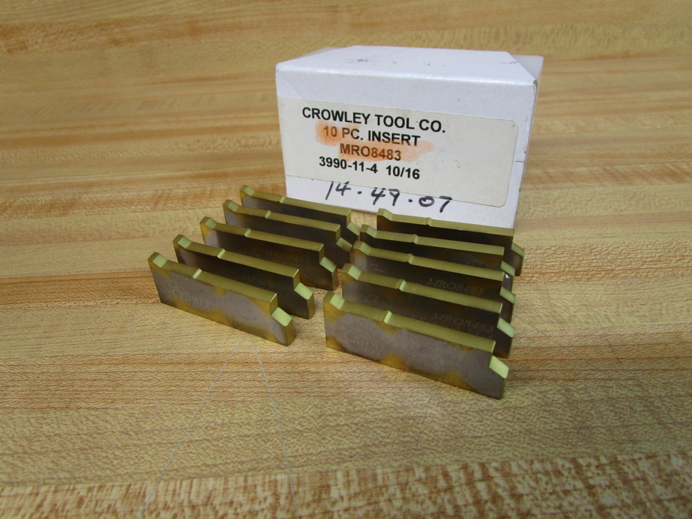 Crowley Tool 3990-11-4 10/16 Insert MRO8483 (Pack of 10)