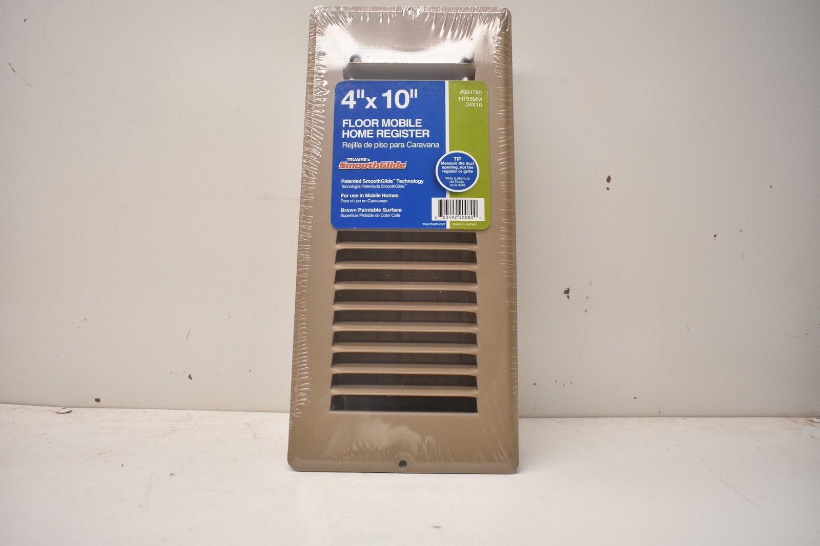 Everbilt 4 in. x 10 in. Brown Mobile Home Floor Diffuser, E155MM 04X10 Lot of 6