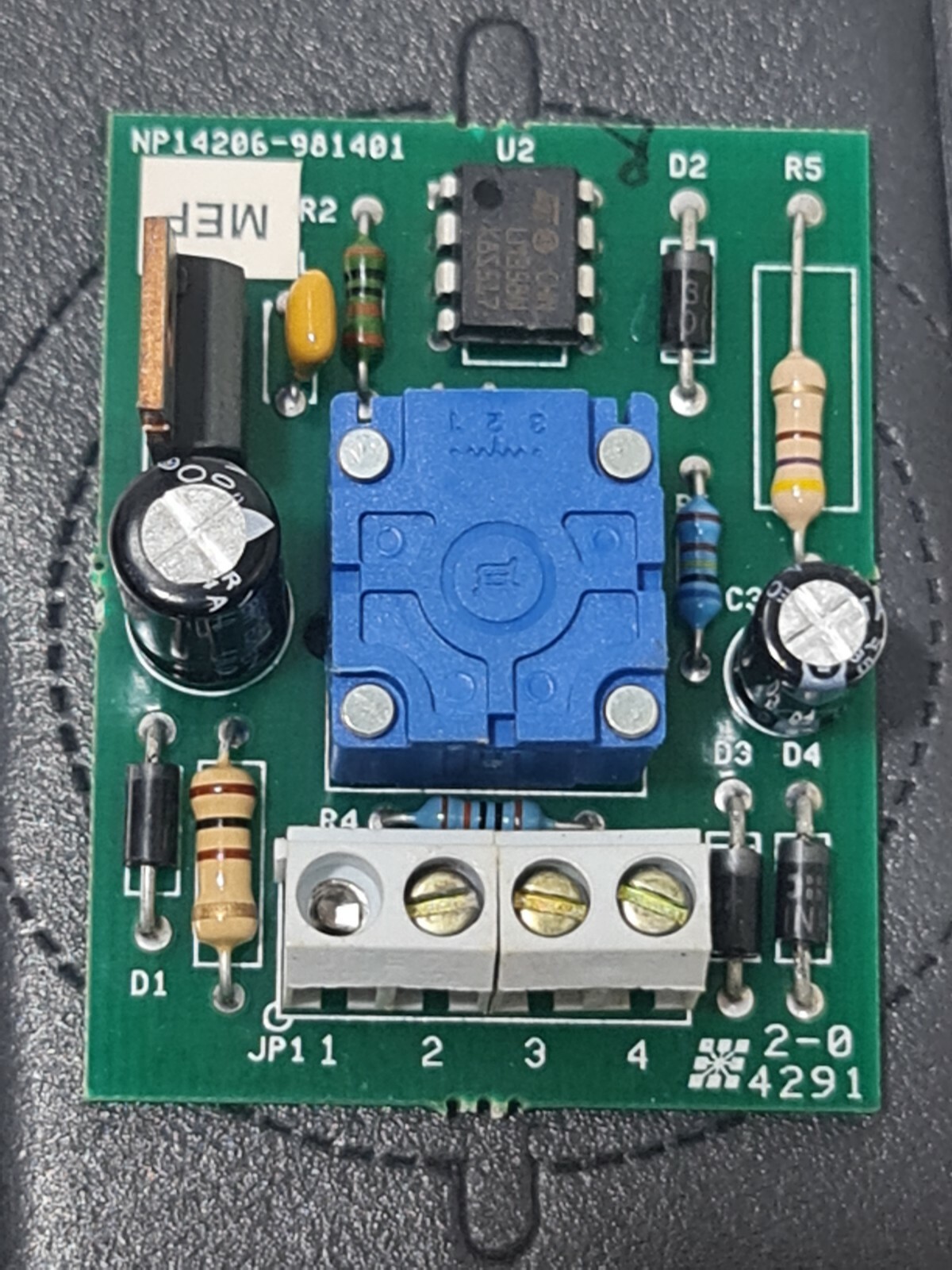 NEPTRONIC NF MEP 60-805019 MANUAL ELECTRONIC POSITIONER