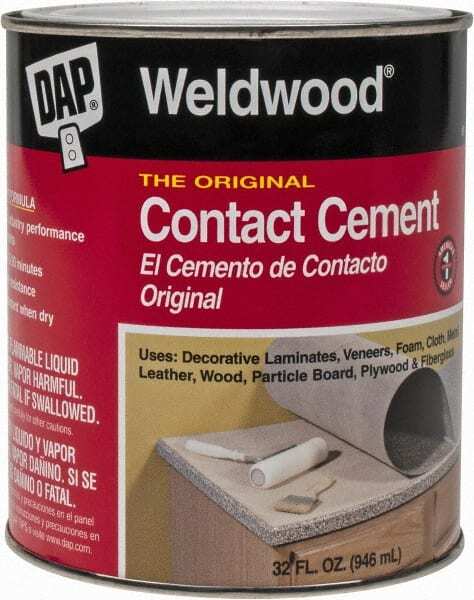 DAP. 272 Contact Adhesive Glue: 32 oz Can, Tan 15 min Working Time