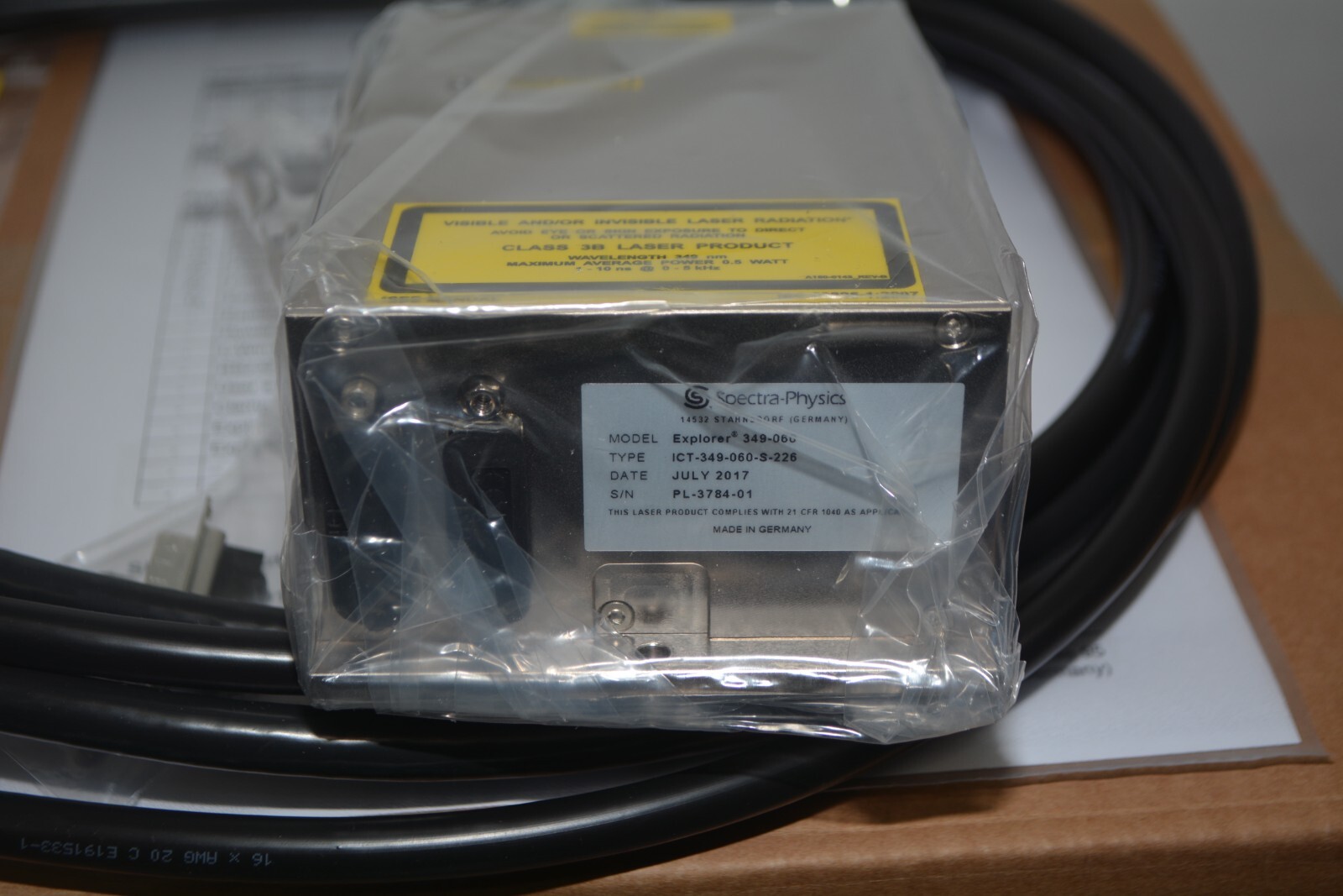 ^ Spectra-Physics / Newport Laser System (Kit) Explorer 349 P/N: 349-060