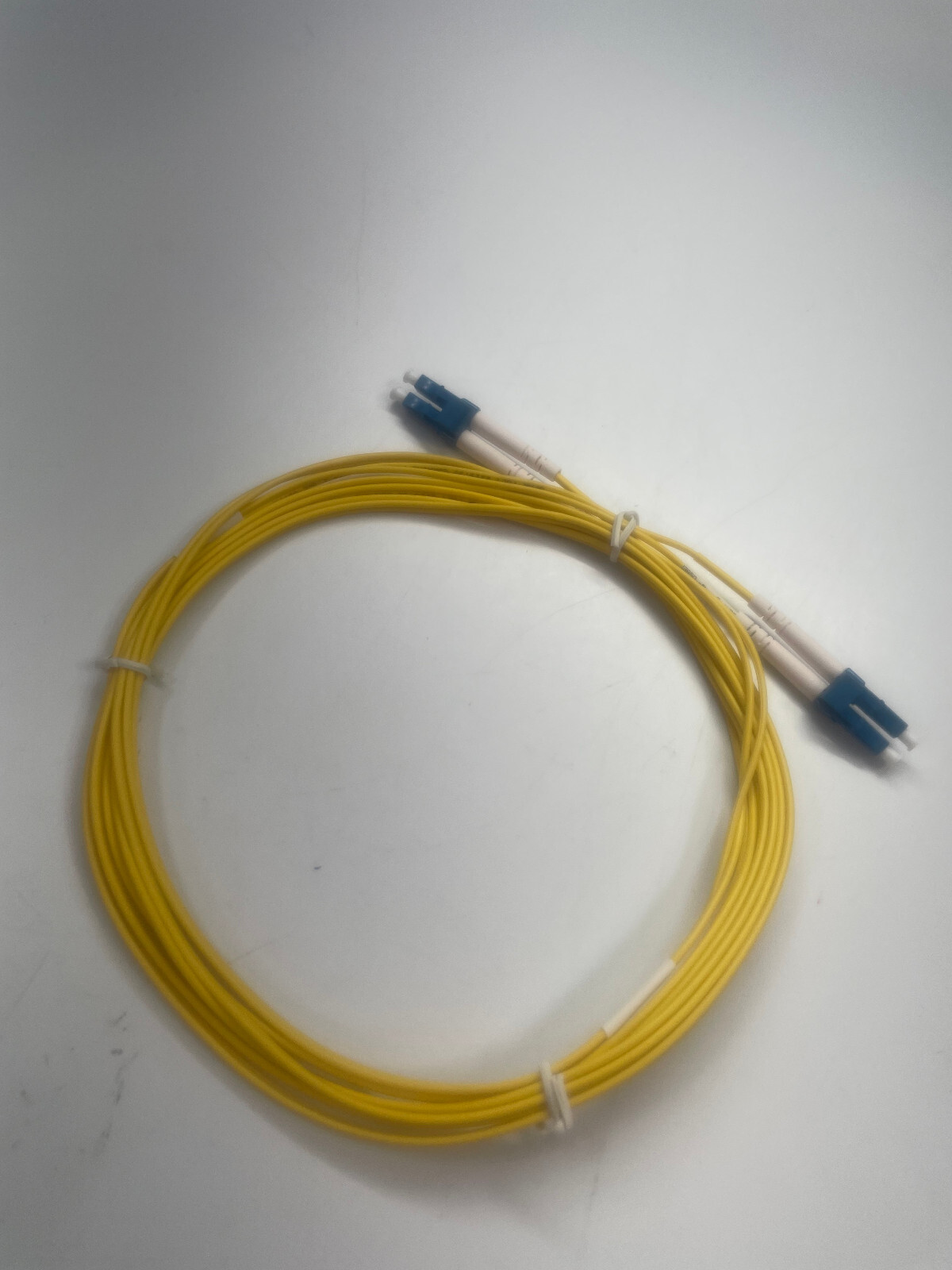 Lynn Electronics LCLCDUPSM-3M 9/125 Yellow Duplex Single-Mode Fiber Optic Patch