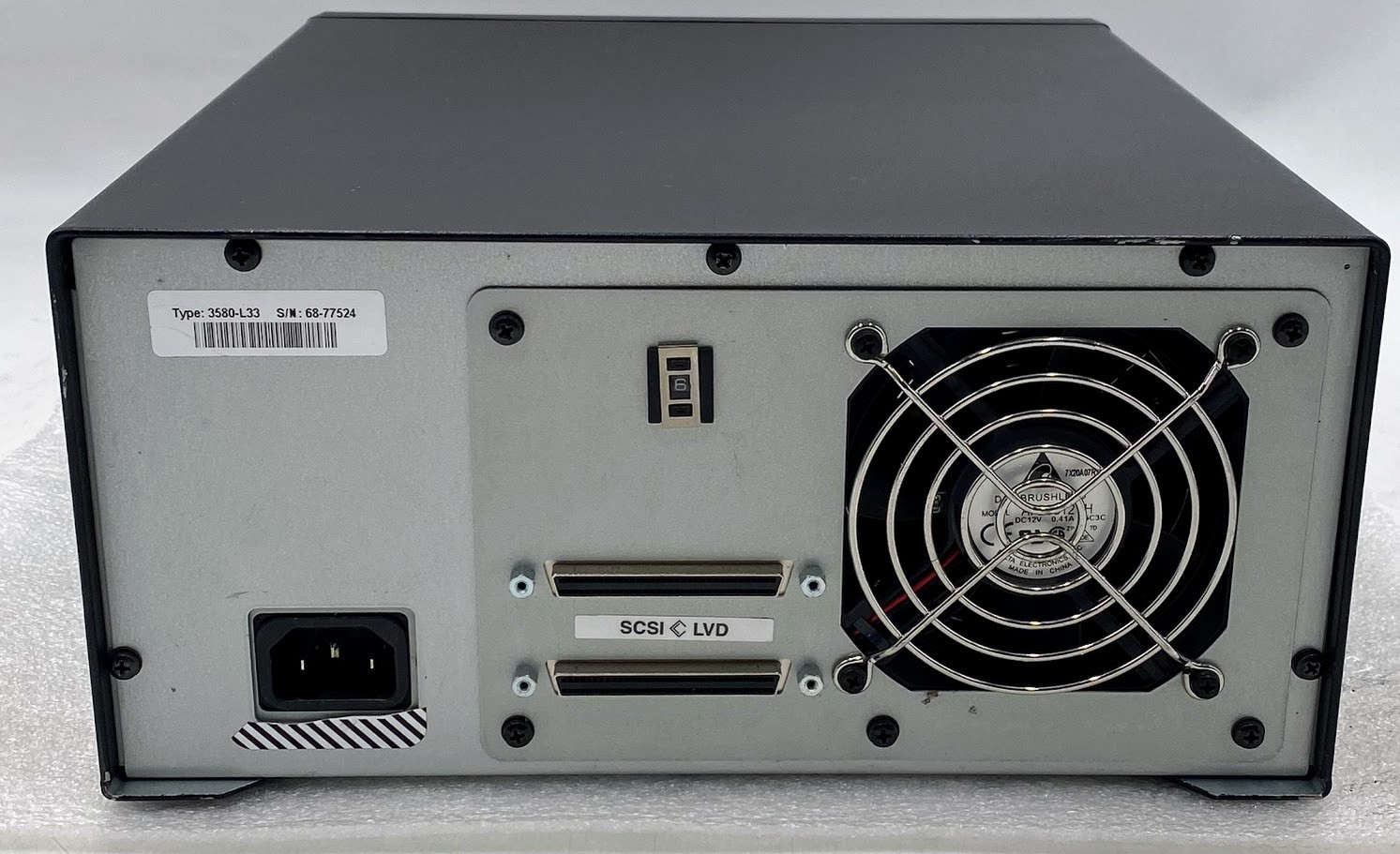 IBM Ultrium LTO-3 23R5922 External SCSI Tape Drive Module 3580 L33/L3H