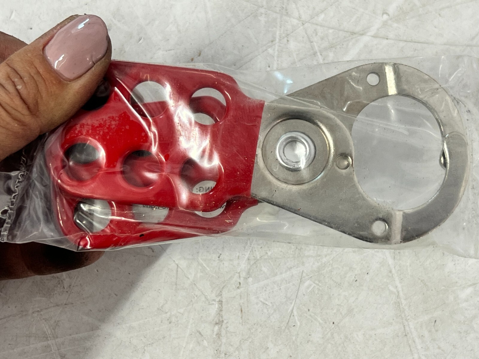 LOT OF 35 Condor Snap-On Lockout Hasp Steel 4-1/2″ Long, 1U177B