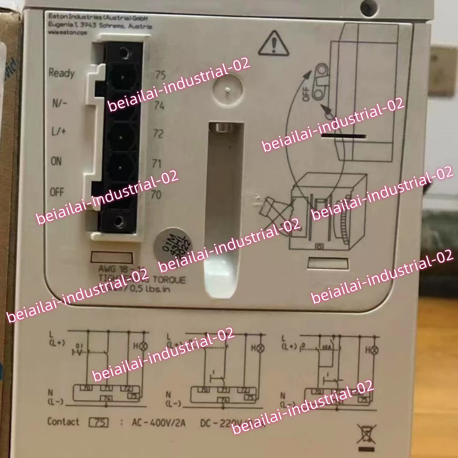 Eaton NZM2-XRD208-240AC Circuit Breaker#1pcs new in box