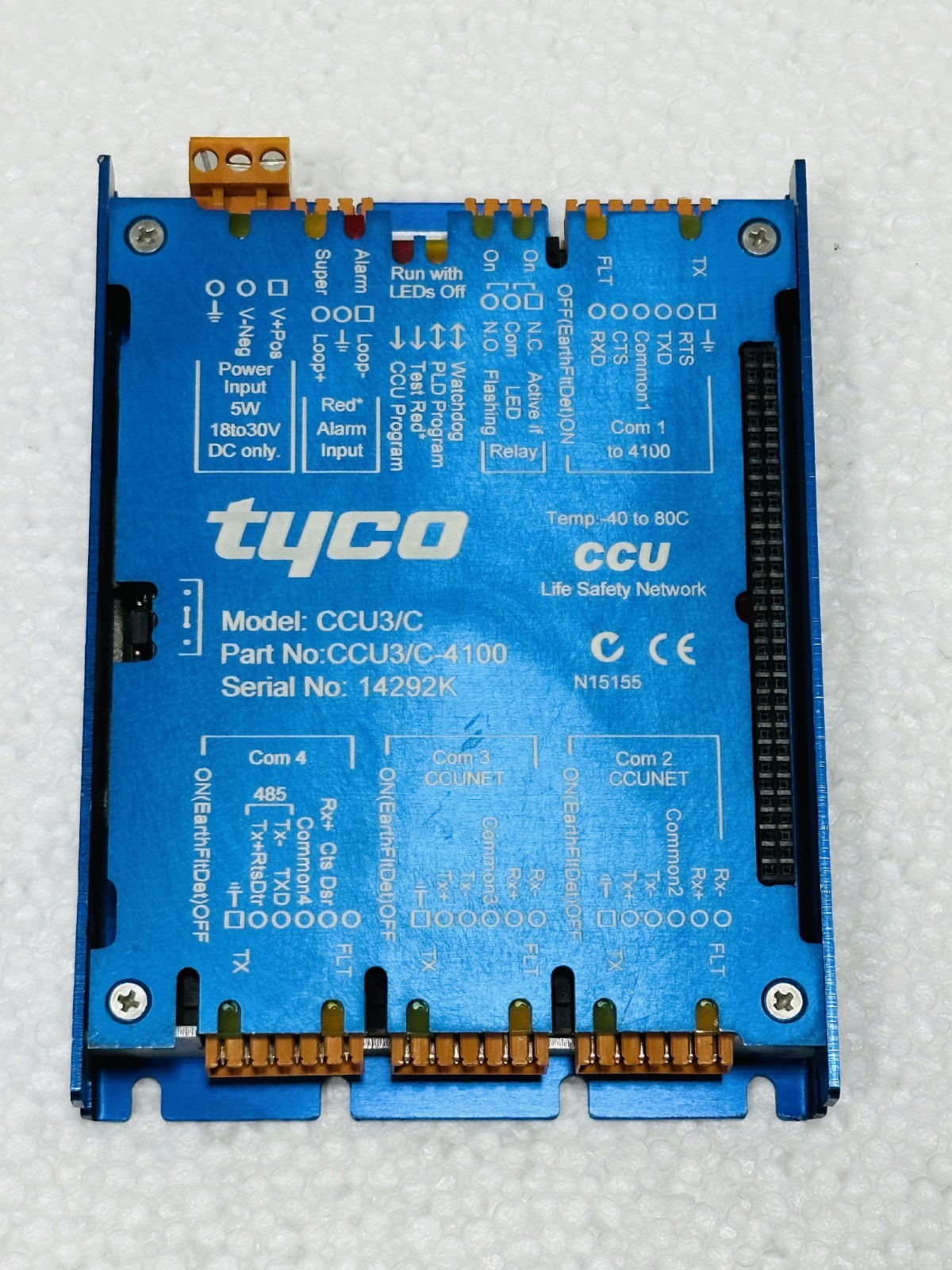 TYCO CCU3/C-4000 INTERFACE MODULE