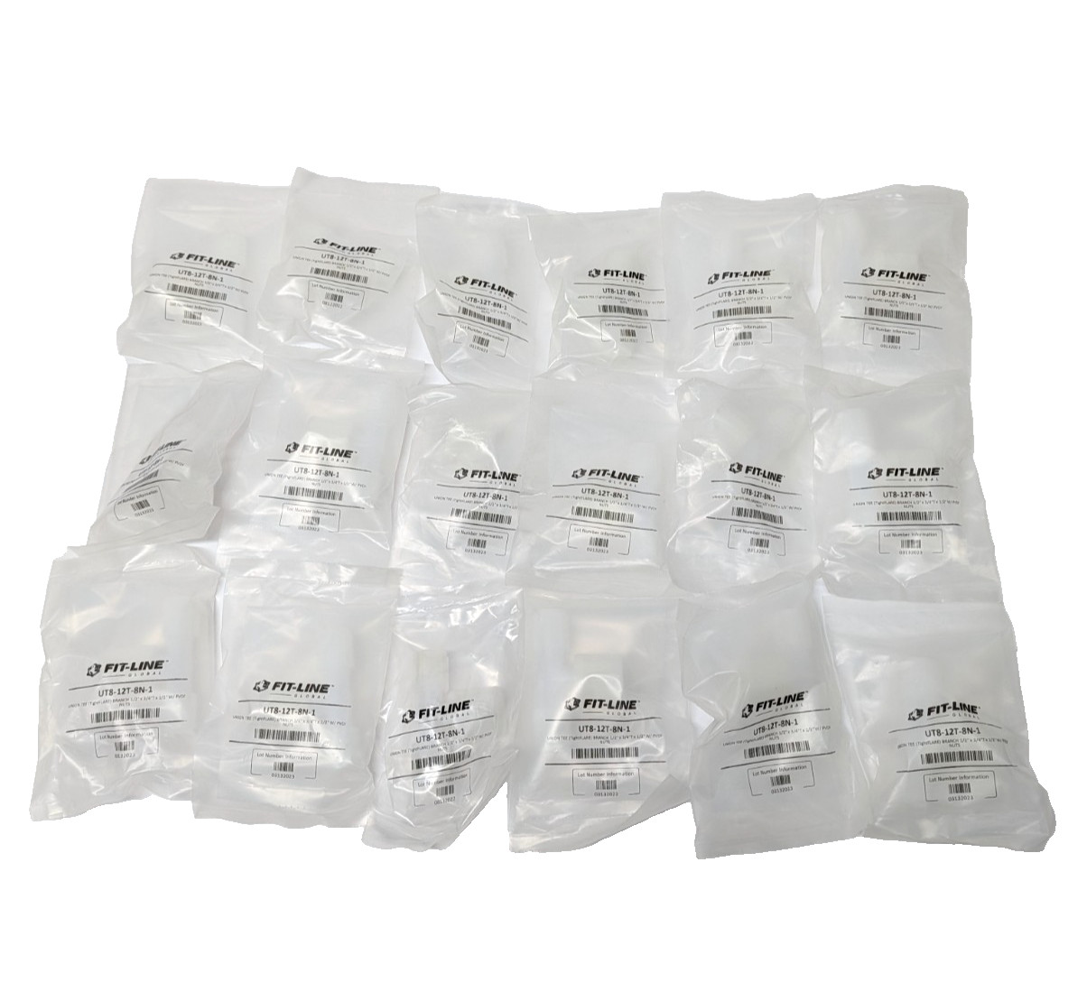 FIT-LINE UT8-12T-8N-1 Union Tee (TightFLARE) Branch 1/2″ x3/4″T x1/2″, Qty. 1