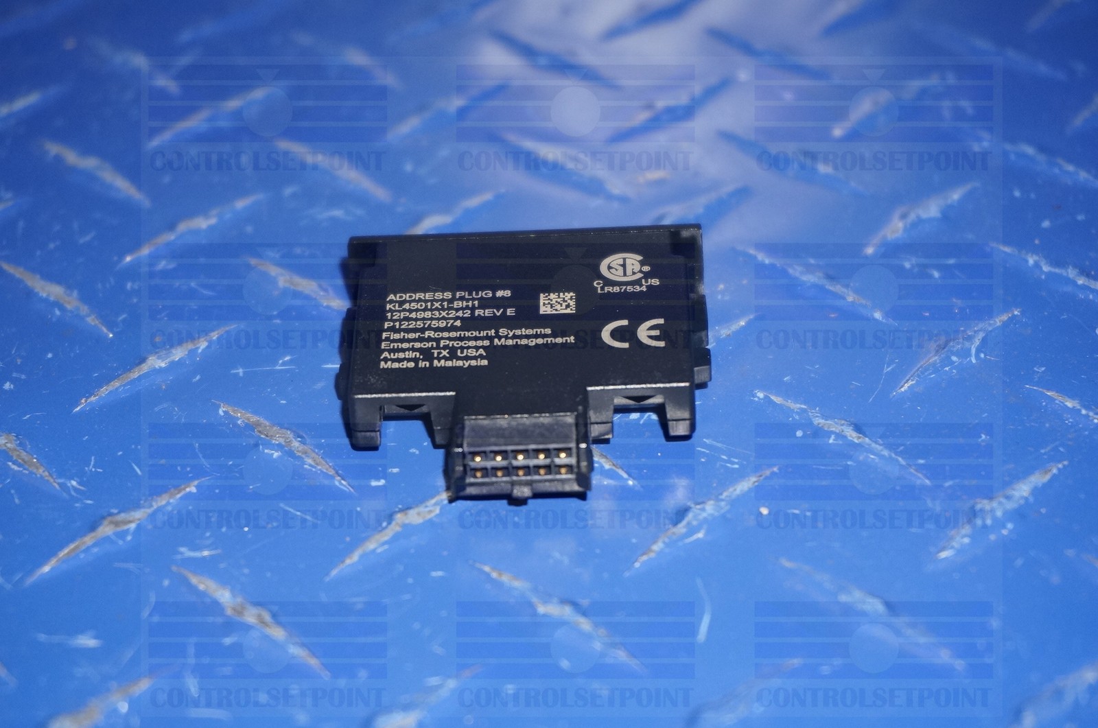 EMERSON DELTAV KL4501X1-BH1 ADDRESS PLUG #8 KL4501X1BH1 12P4983