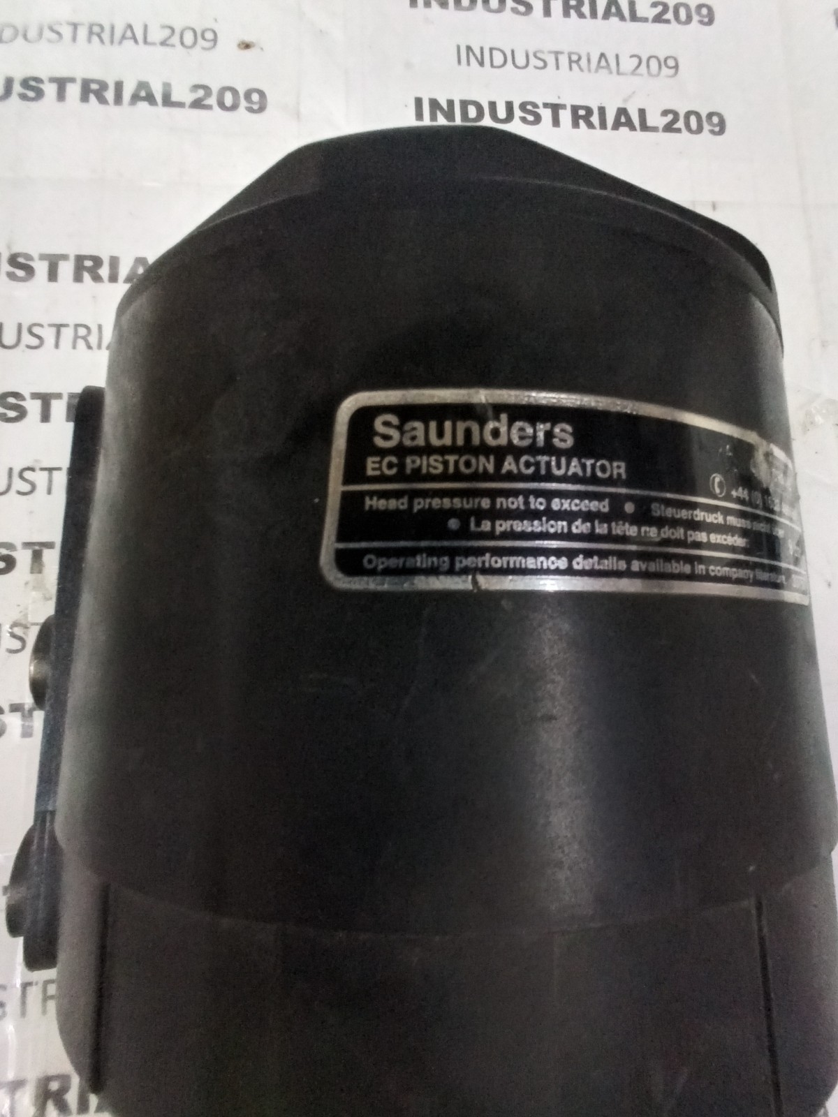 SAUNDER CRANE 33750 PISTON ACTUATOR