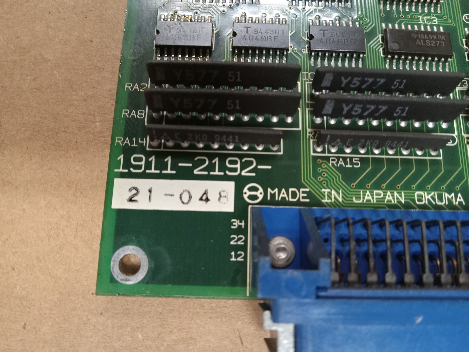 Okuma Opus 7000 MPIO Card E4809-436-071-A
