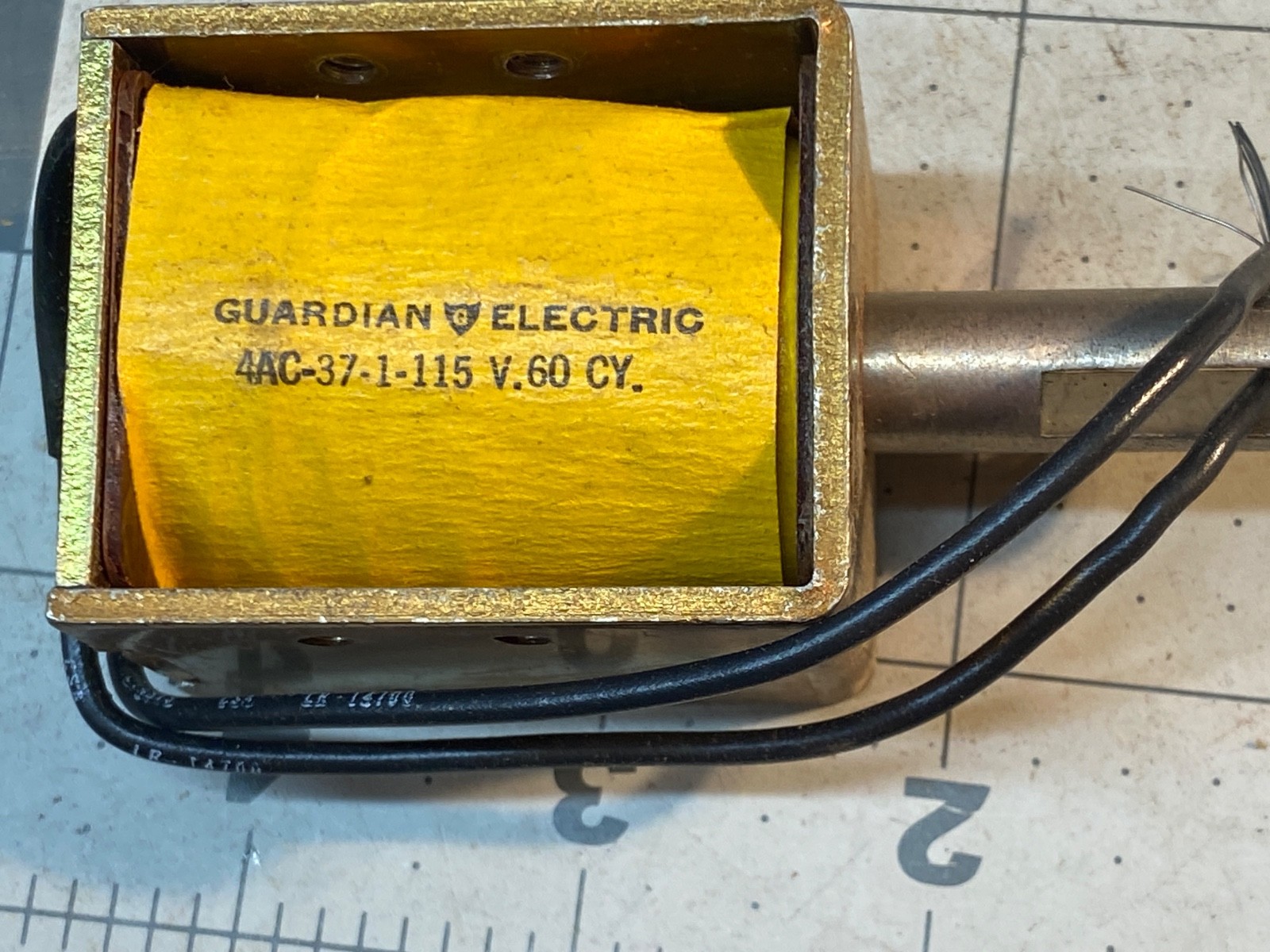115VAC GUARDIAN Solenoid #4-INT-115-A.C.