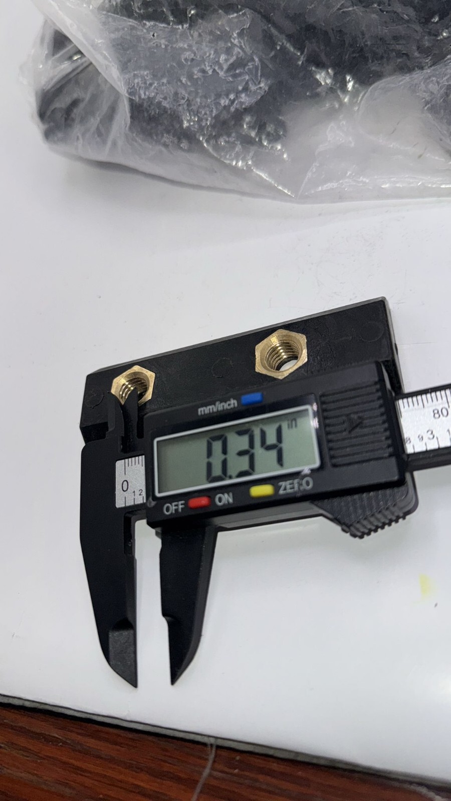 (QTY 30) H25P109-04781-U AIMBN156-400009-001 Nylon Guide Block 2 Threaded Hole